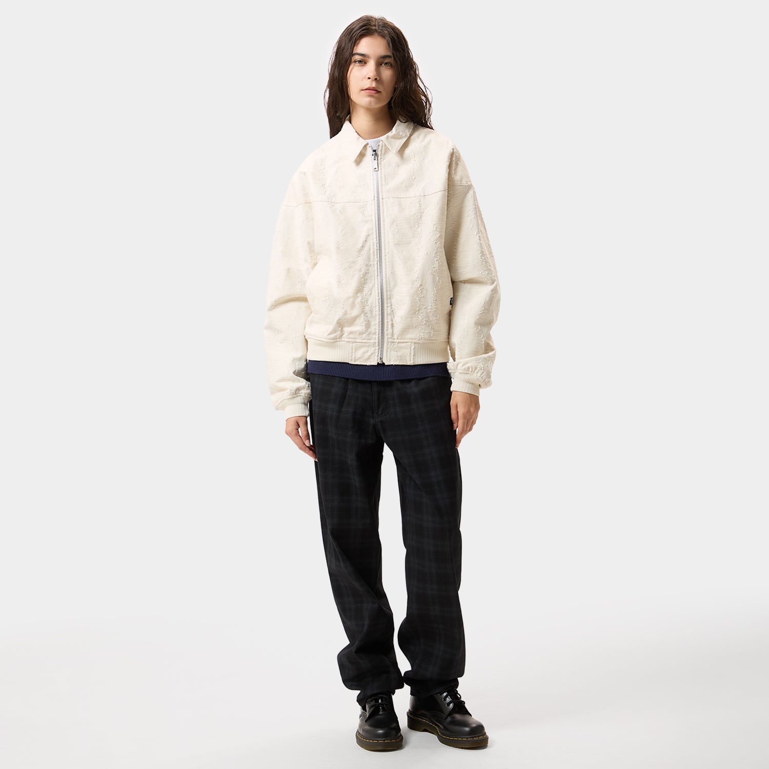 HUF (ハフ) Worldwide JP /JACKETS(ジャケット)/ 89 OVAL BOMBER JACKET商品 / NAVY