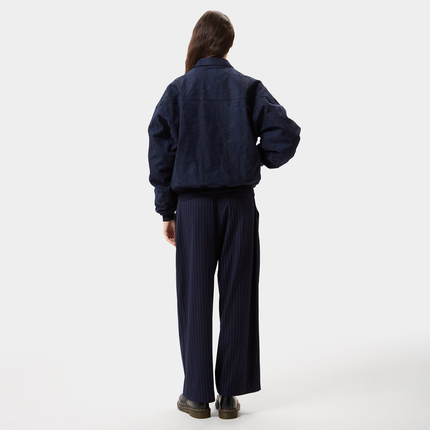 HUF (ハフ) Worldwide JP /JACKETS(ジャケット)/ 89 OVAL BOMBER JACKET商品 / NAVY