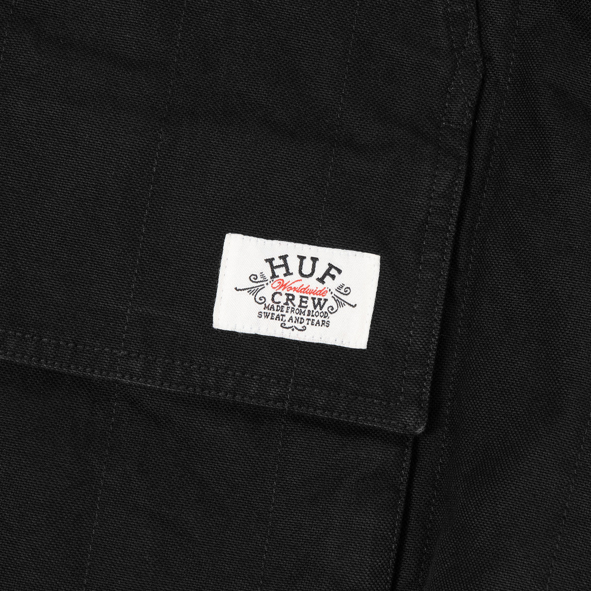 HUF (ハフ) Worldwide JP /JACKETS(ジャケット)/ HUF CREW CANVAS HOODED JACKET商品 / MUSTARD