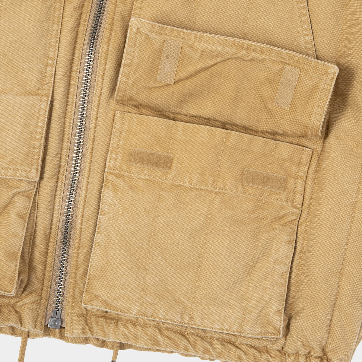 HUF (ハフ) Worldwide JP /JACKETS(ジャケット)/ HUF CREW CANVAS HOODED JACKET商品 / MUSTARD