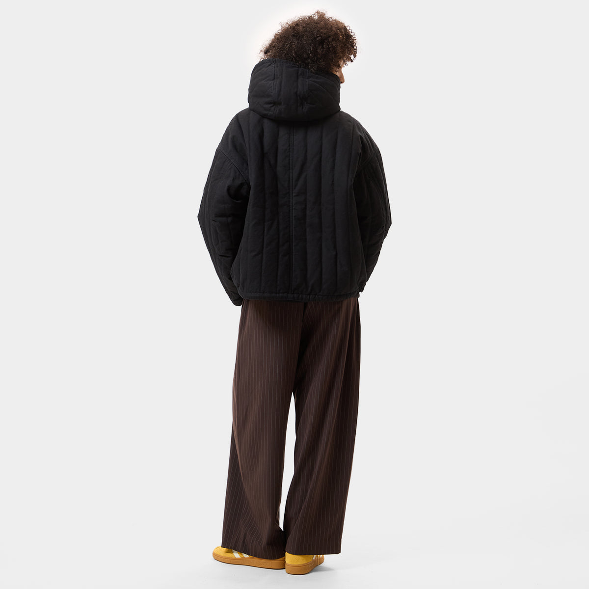 HUF (ハフ) Worldwide JP /JACKETS(ジャケット)/ HUF CREW CANVAS HOODED JACKET商品 / MUSTARD