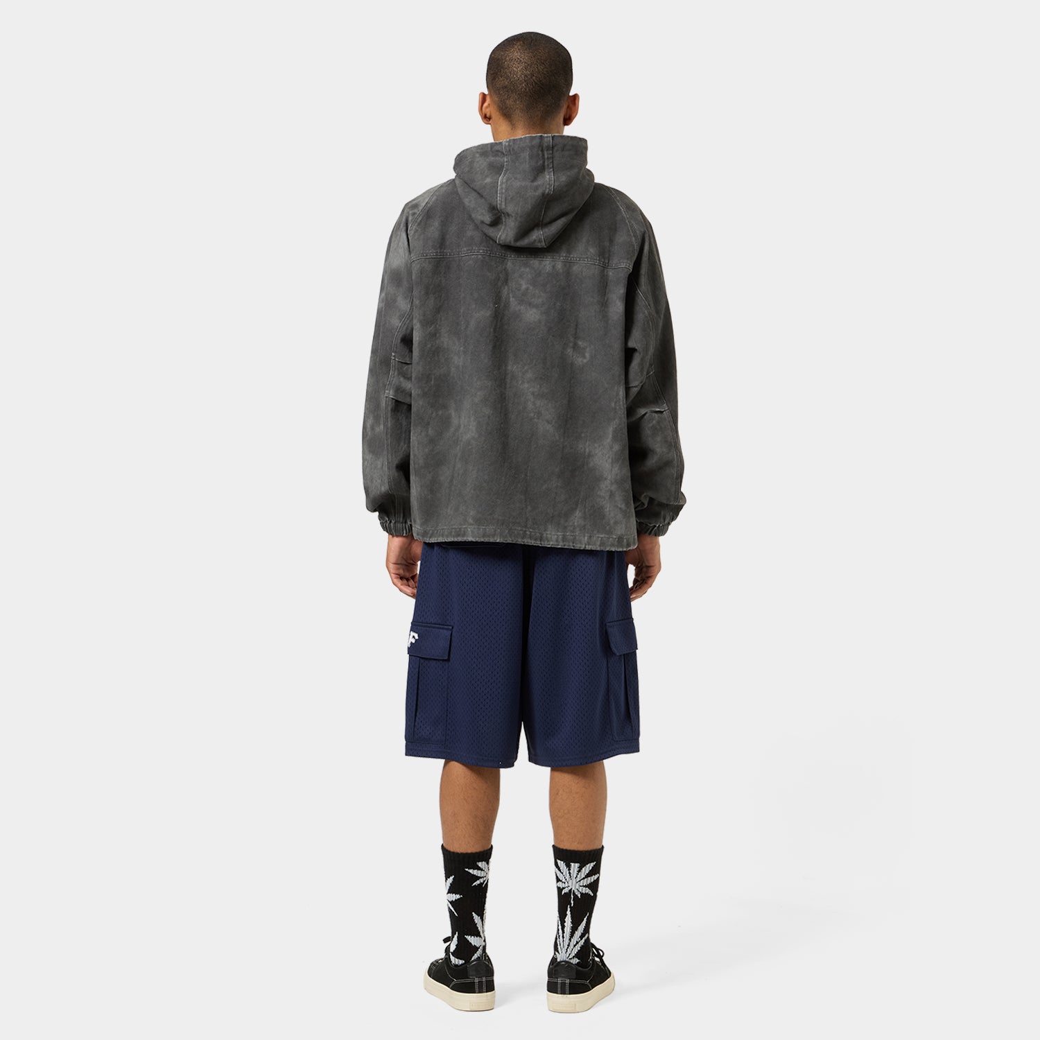 HUF (ハフ) Worldwide JP /JACKETS(ジャケット)/ HUF GARDEN CENTER PIGMENT DYED CANVAS JACKET商品 / BLUE