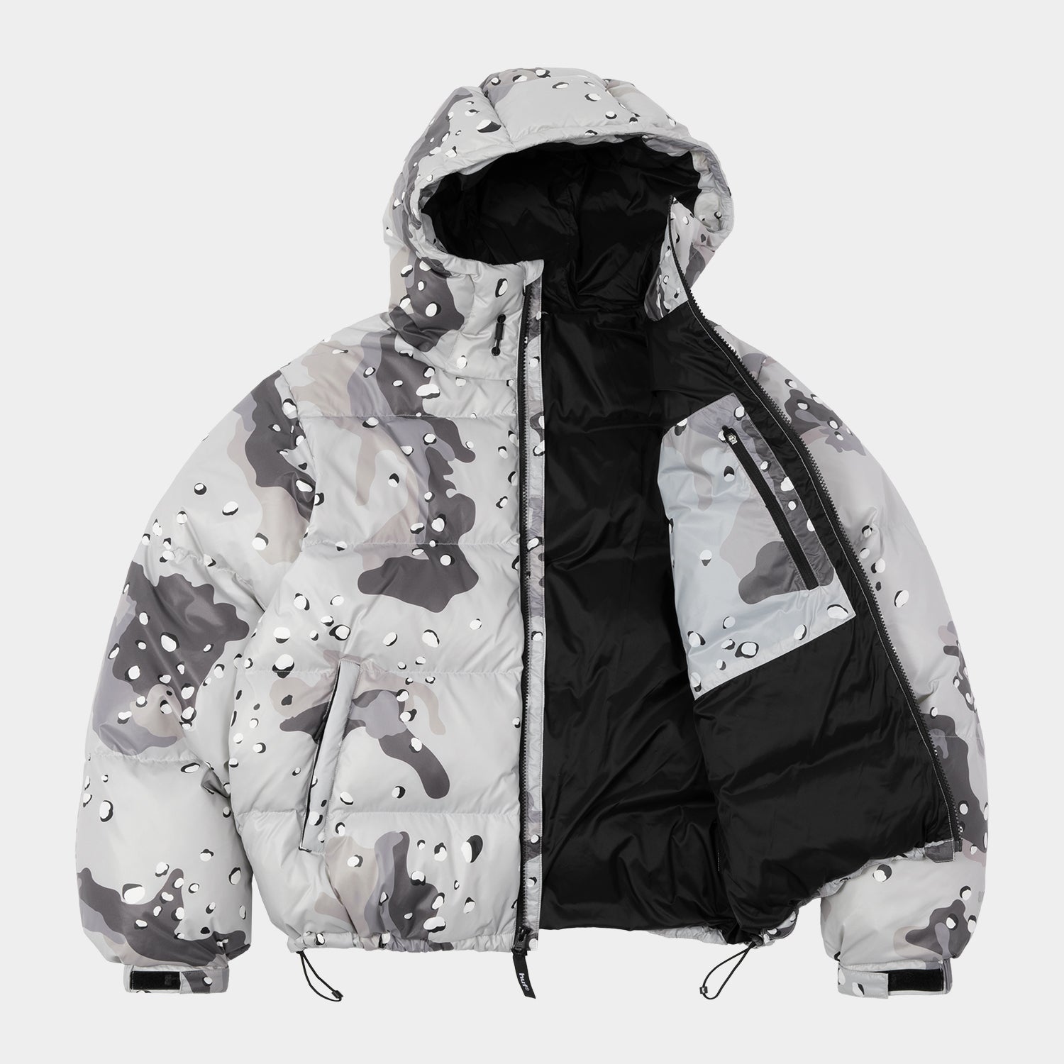 HUF (ハフ) Worldwide JP /JACKETS(ジャケット)/ PERTEX EXPLORER DOWN JACKET商品 / GREY CAMO