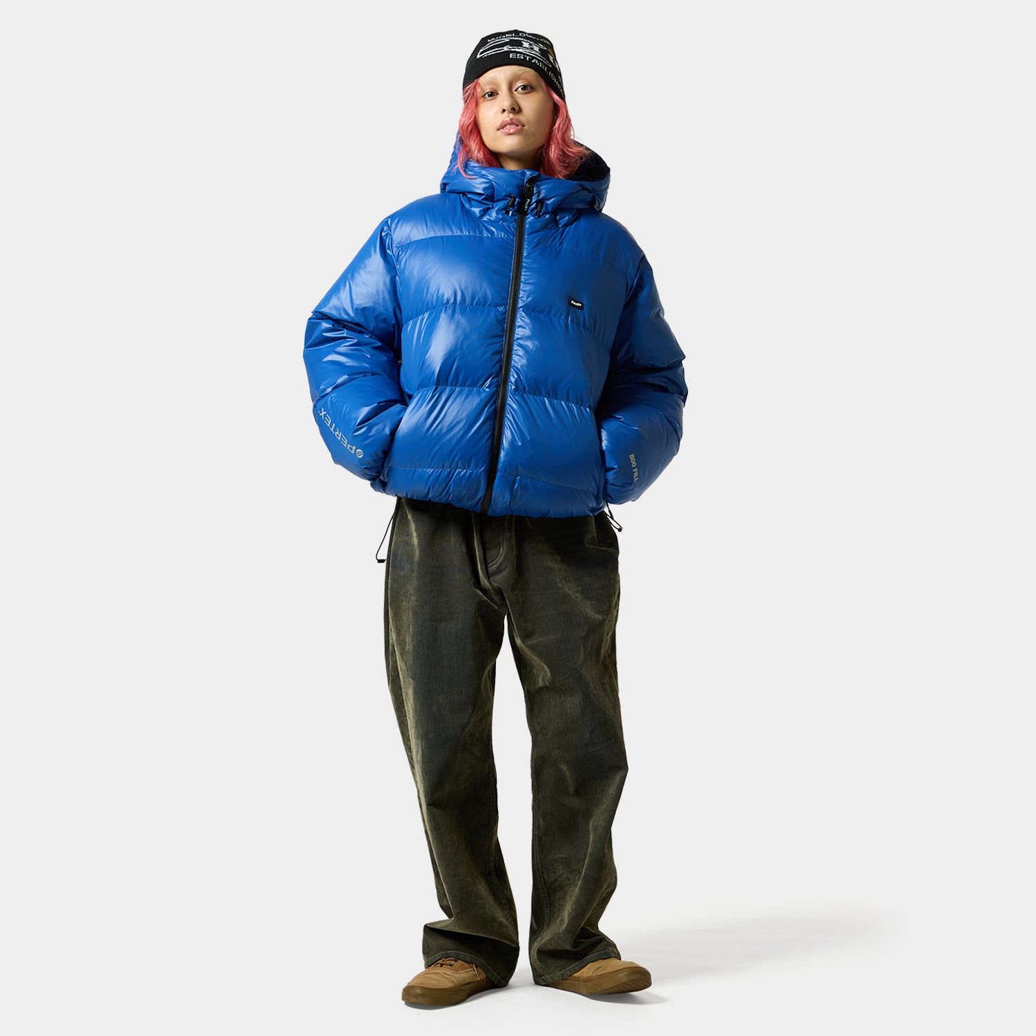 HUF (ハフ) Worldwide JP /JACKETS(ジャケット)/ PERTEX EXPLORER DOWN JACKET商品 / GREY CAMO