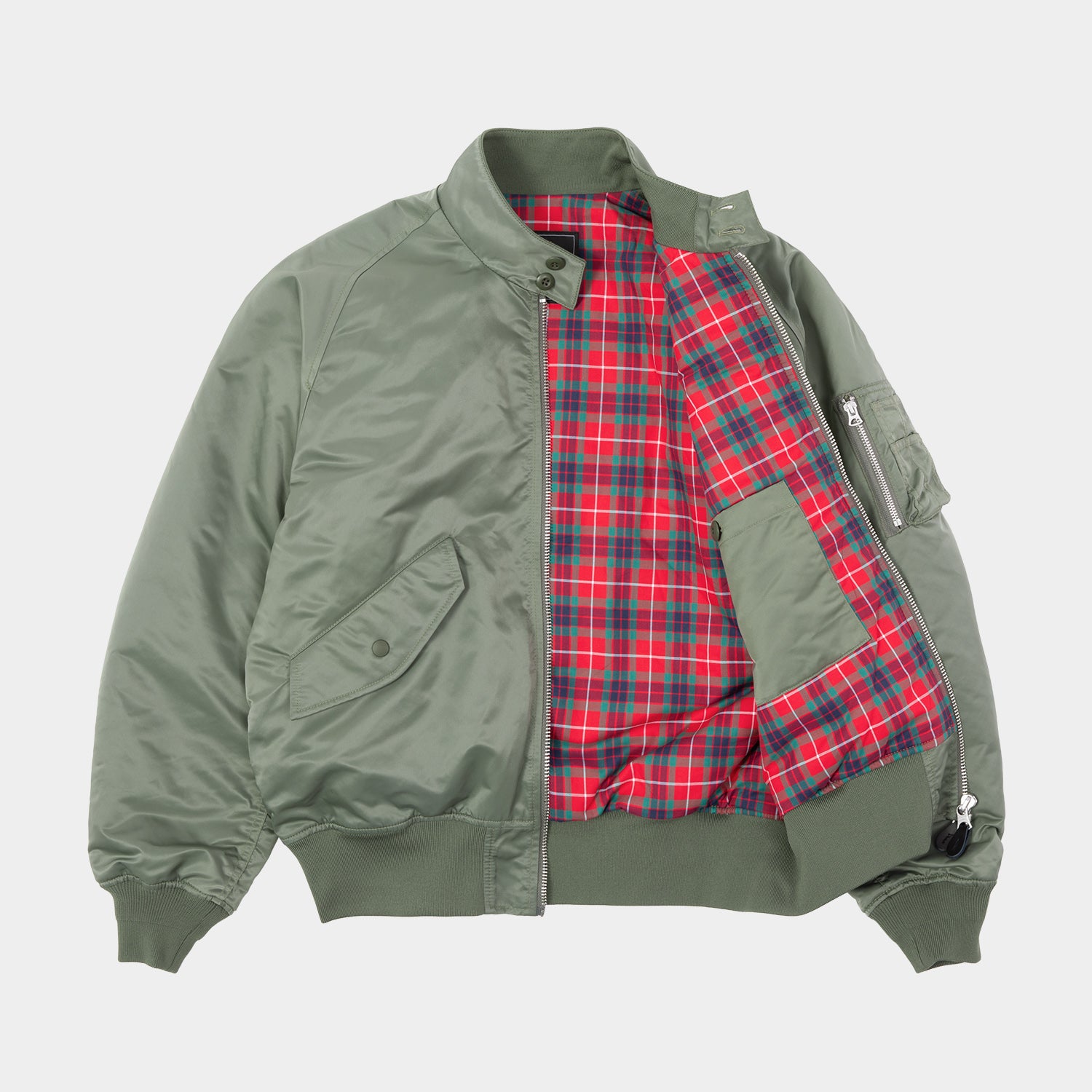 HUF (ハフ) Worldwide JP / JACKETS(ジャケット) / HUF X BARACUTA G9 MA-1 JACKET商品 / OLIVE