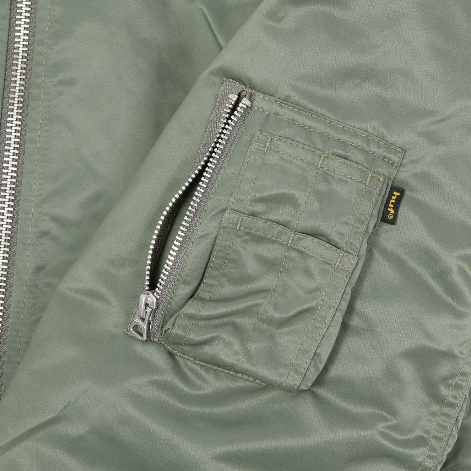 HUF (ハフ) Worldwide JP /JACKETS(ジャケット)/ HUF X BARACUTA G9 MA-1 JACKET商品 / OLIVE