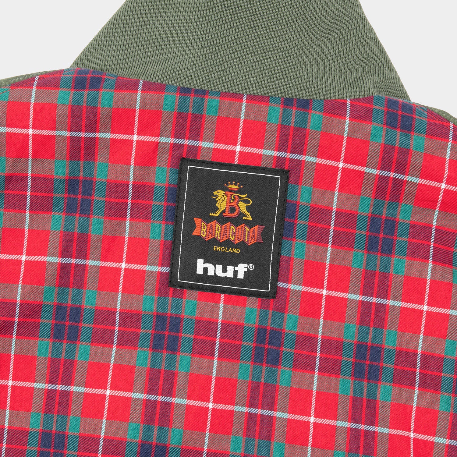 HUF (ハフ) Worldwide JP /JACKETS(ジャケット)/ HUF X BARACUTA G9 MA-1 JACKET商品 / OLIVE