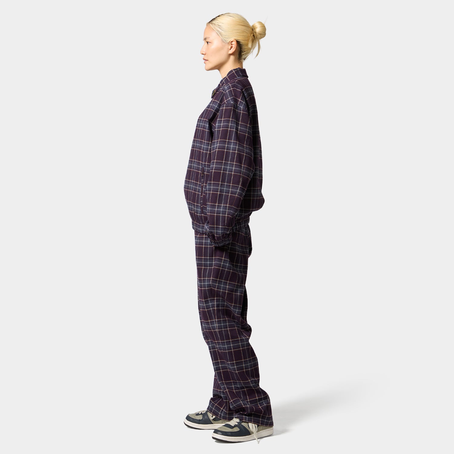 HUF (ハフ) Worldwide JP /JACKETS(ジャケット)/ CHECKMAN JACKET商品 / PURPLE