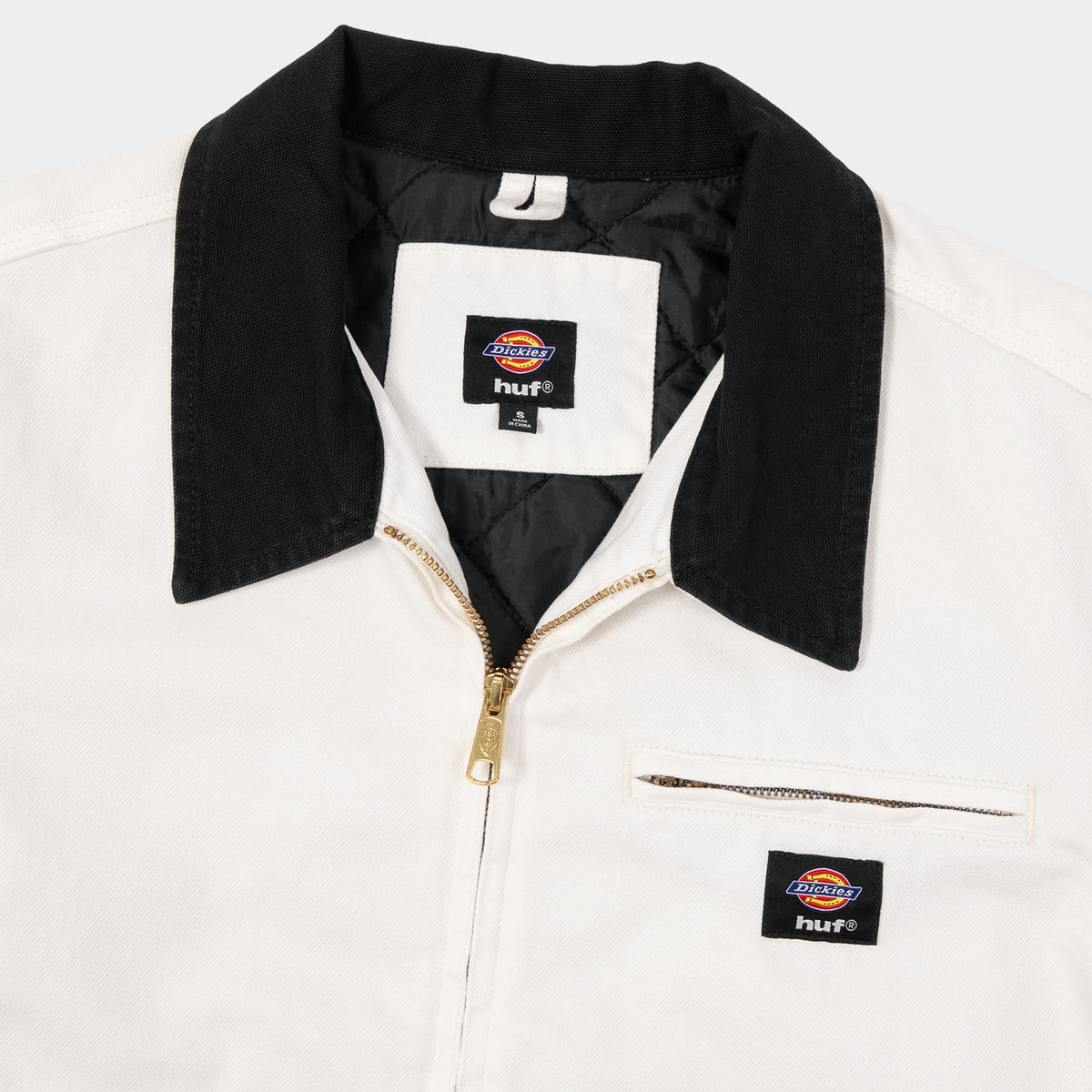 HUF (ハフ) Worldwide JP /JACKETS(ジャケット)/ huf® x Dickies® PAINTER JACKET商品 / NATURAL