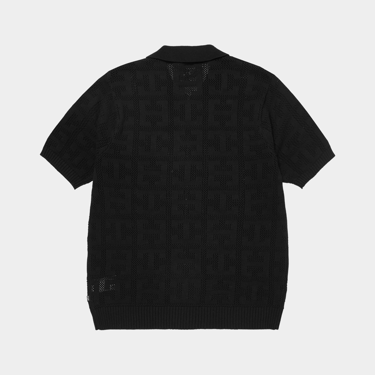 HUF (ハフ) Worldwide JP /KNITS & SWEATERS(ニット&セーター)/ MONOGRAM JACQUARD ZIP SWEATER商品 / SKY