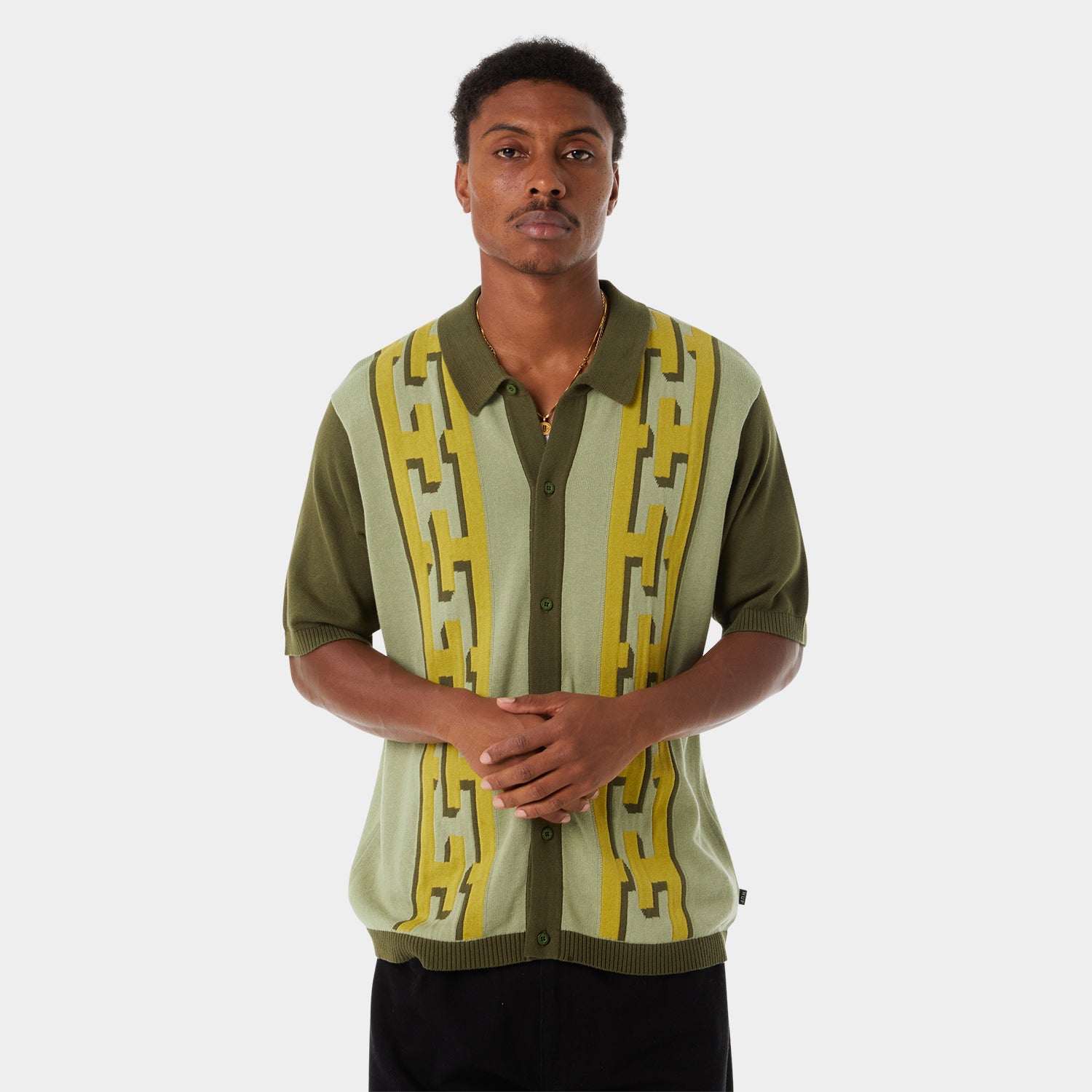 HUF (ハフ) Worldwide JP /KNITS & SWEATERS(ニット&セーター)/ PILLAR KNIT SWEATER商品 /