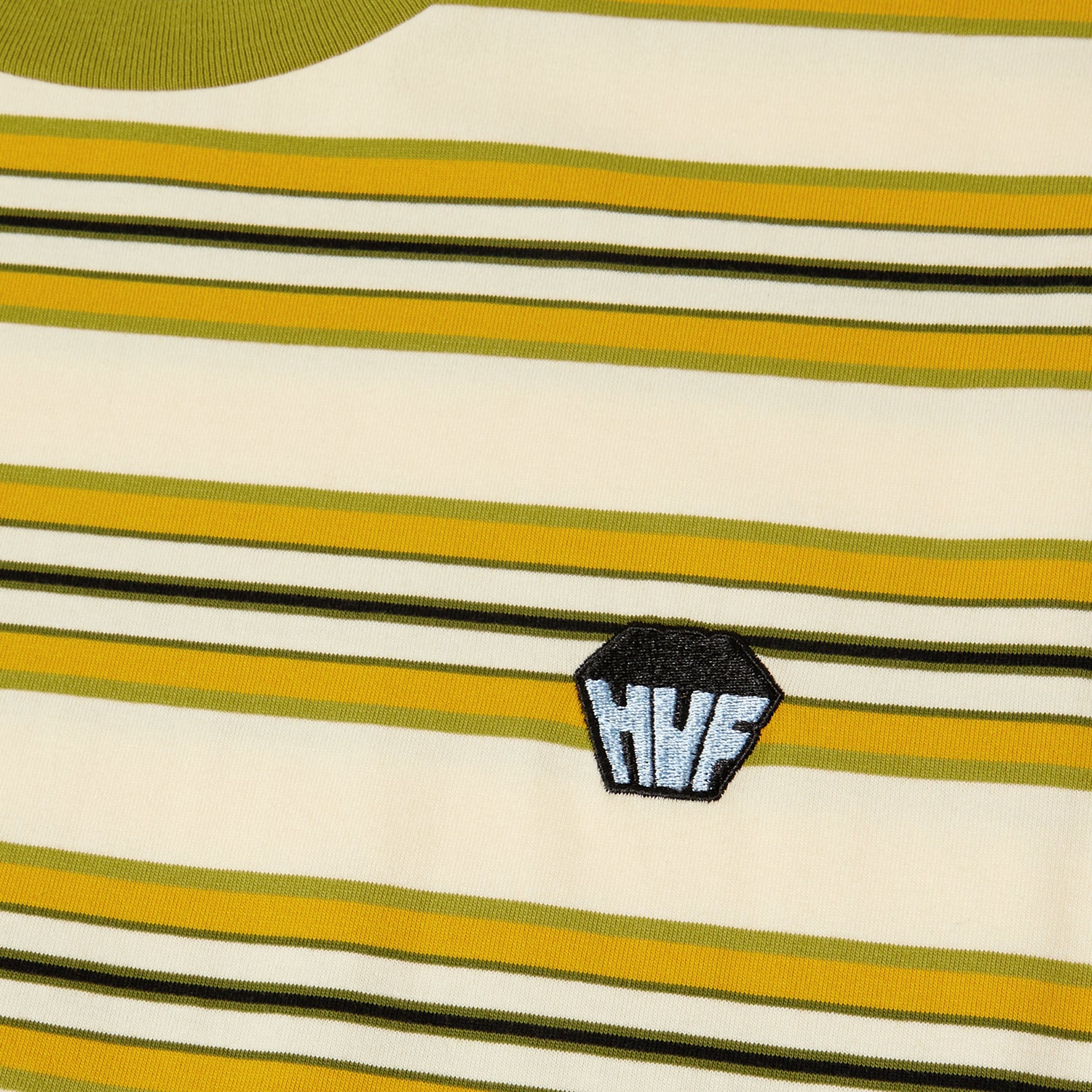 HUF (ハフ) Worldwide JP /TOPS & SHIRTS(トップス&シャツ)/ BIG BLOCK STRIPE BOXY TOP商品 / CLAY