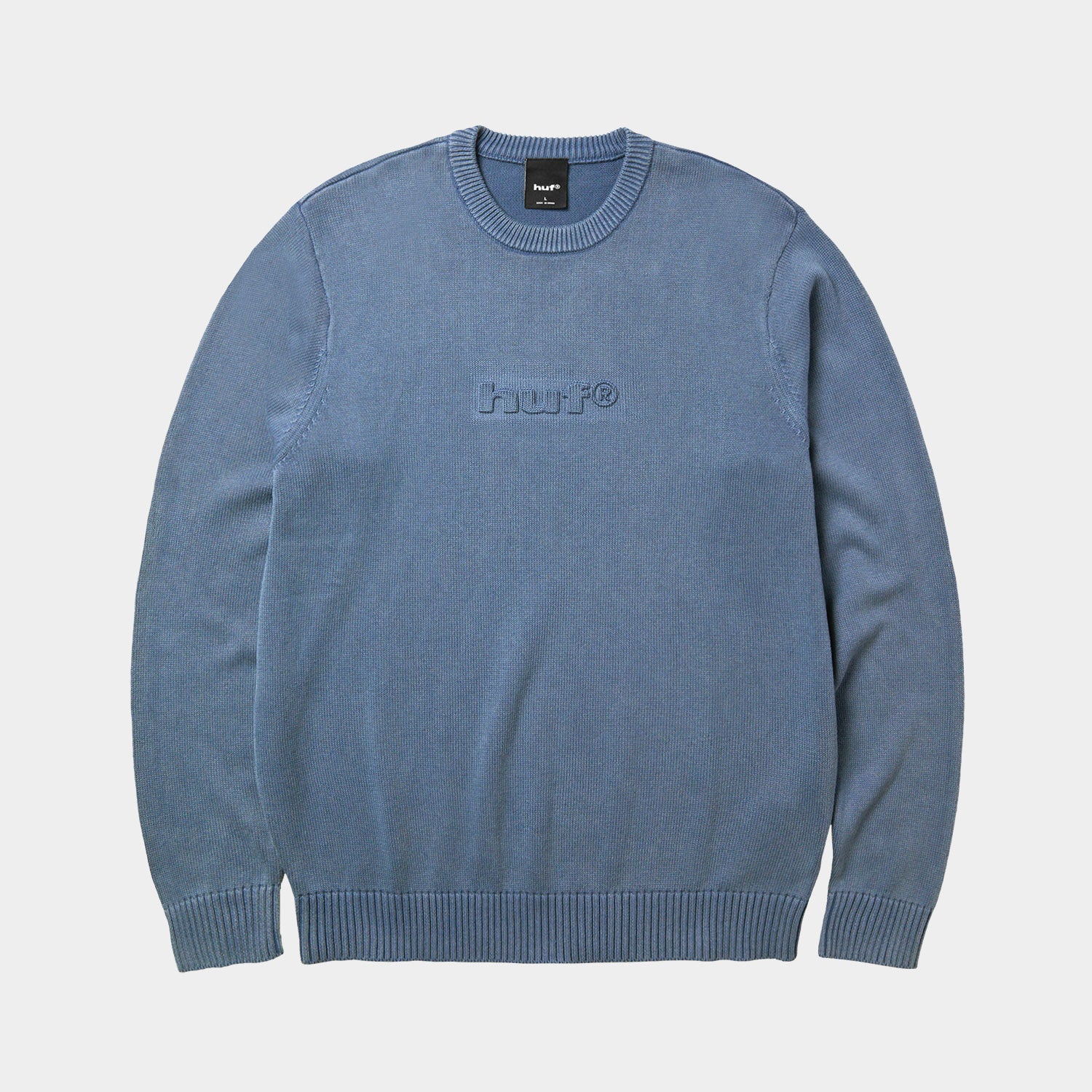 PACIFIC WASH EMBOSSED CREWNECK｜KNITS & SWEATERS（ニット&セーター 