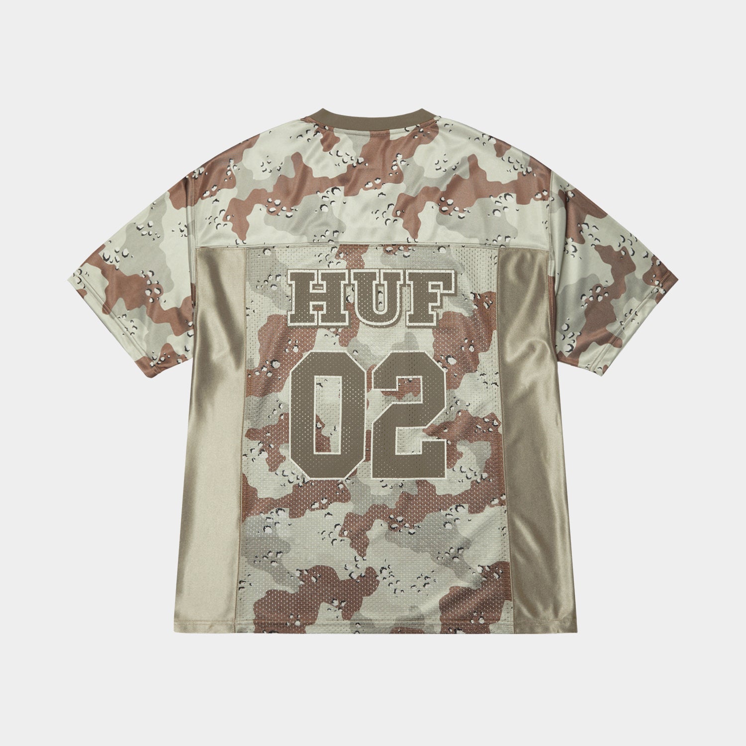 HUF (ハフ) Worldwide JP / TOPS & SHIRTS(トップス&シャツ) / CAMO FOOTBALL JERSEY商品 / BROWN