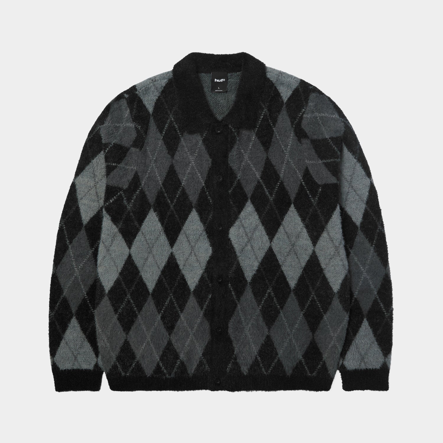 HUF (ハフ) Worldwide JP /KNITS & SWEATERS(ニット&セーター)/ COOPER MOHAIR SWEATER商品 / DARK BROWN