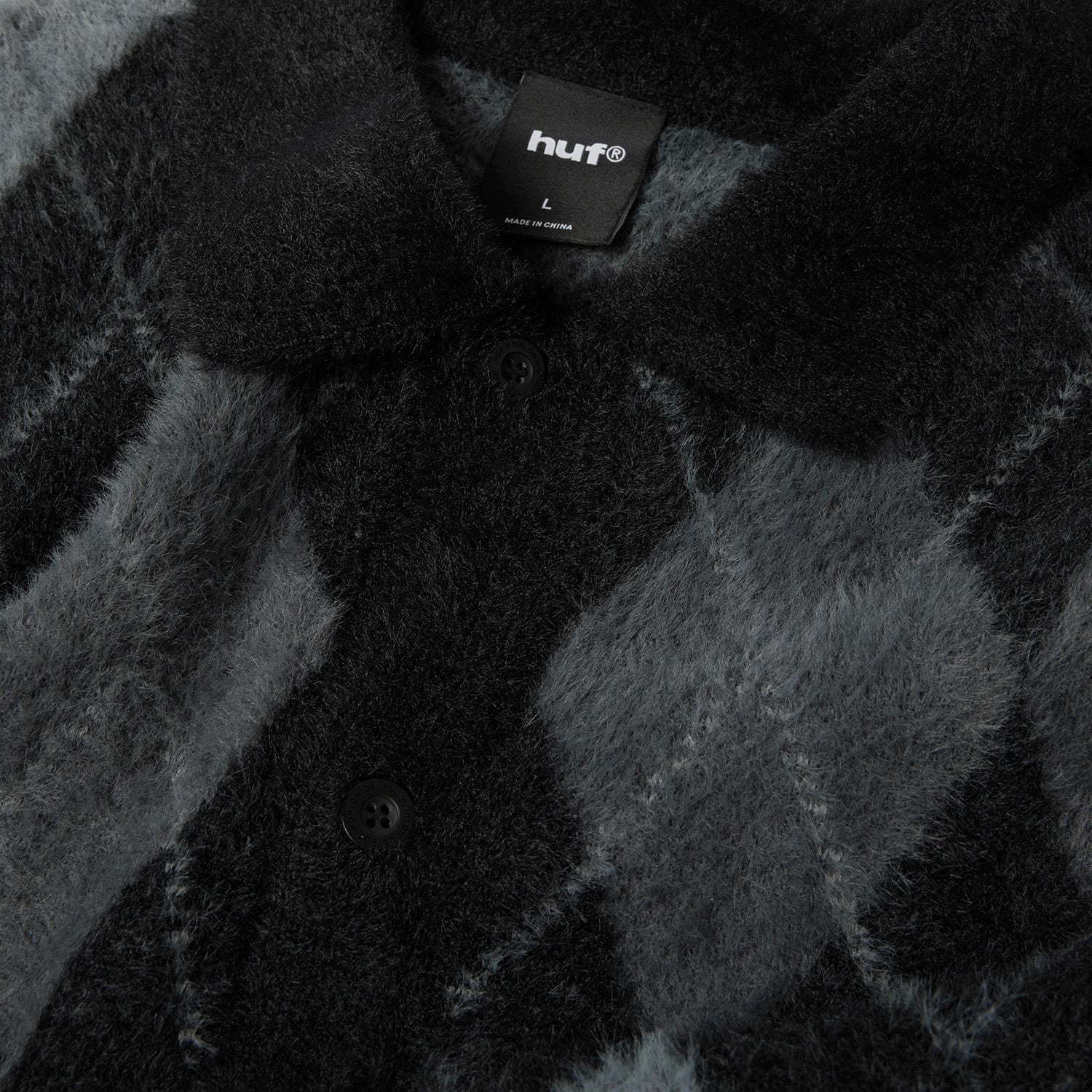 HUF (ハフ) Worldwide JP /KNITS & SWEATERS(ニット&セーター)/ COOPER MOHAIR SWEATER商品 / DARK BROWN