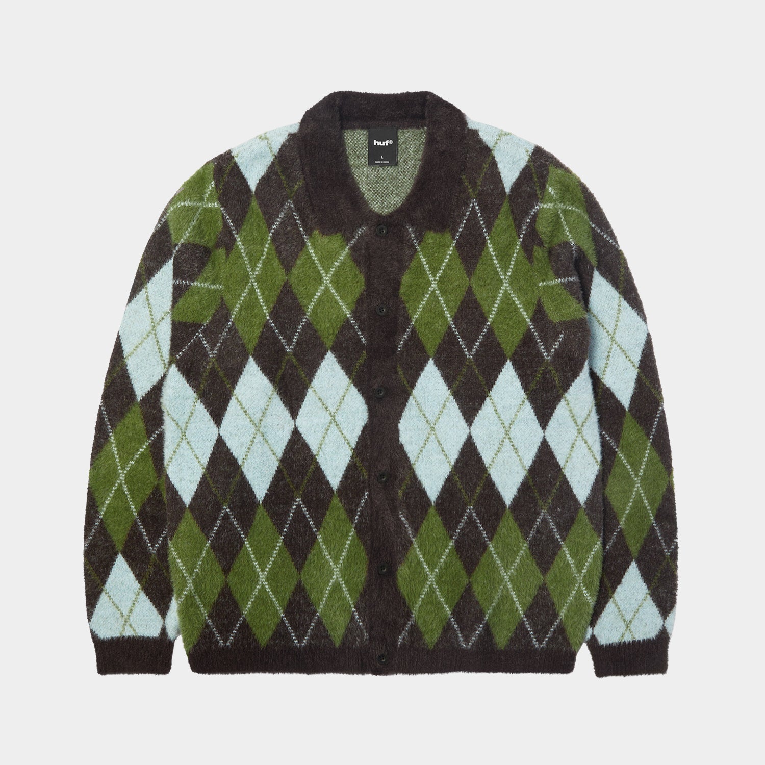 HUF (ハフ) Worldwide JP /KNITS & SWEATERS(ニット&セーター)/ COOPER MOHAIR SWEATER商品 / DARK BROWN