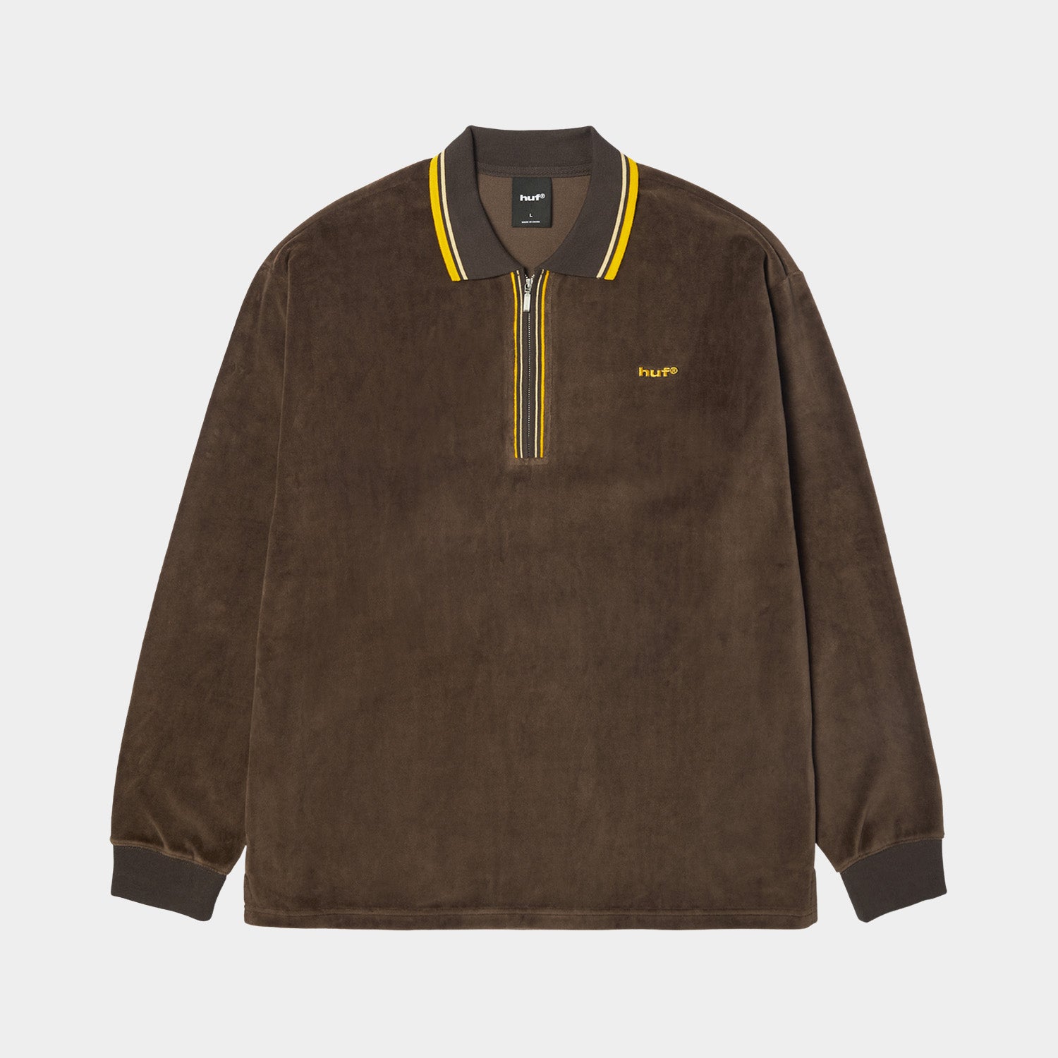 はる　 PARKER VELOUR LS POLO｜TOPS & SHIRTS（トップス&シャツ）｜【公式