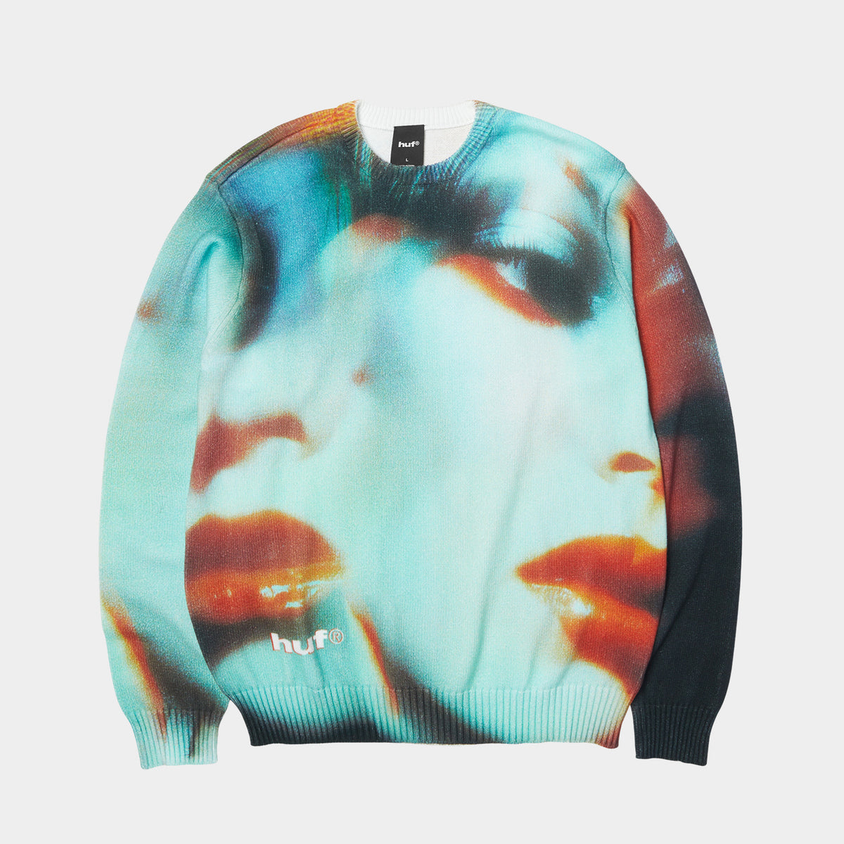 HUF (ハフ) Worldwide JP /KNITS & SWEATERS(ニット&セーター)/ VISAGE PRINTED SWEATER商品 / MULTI