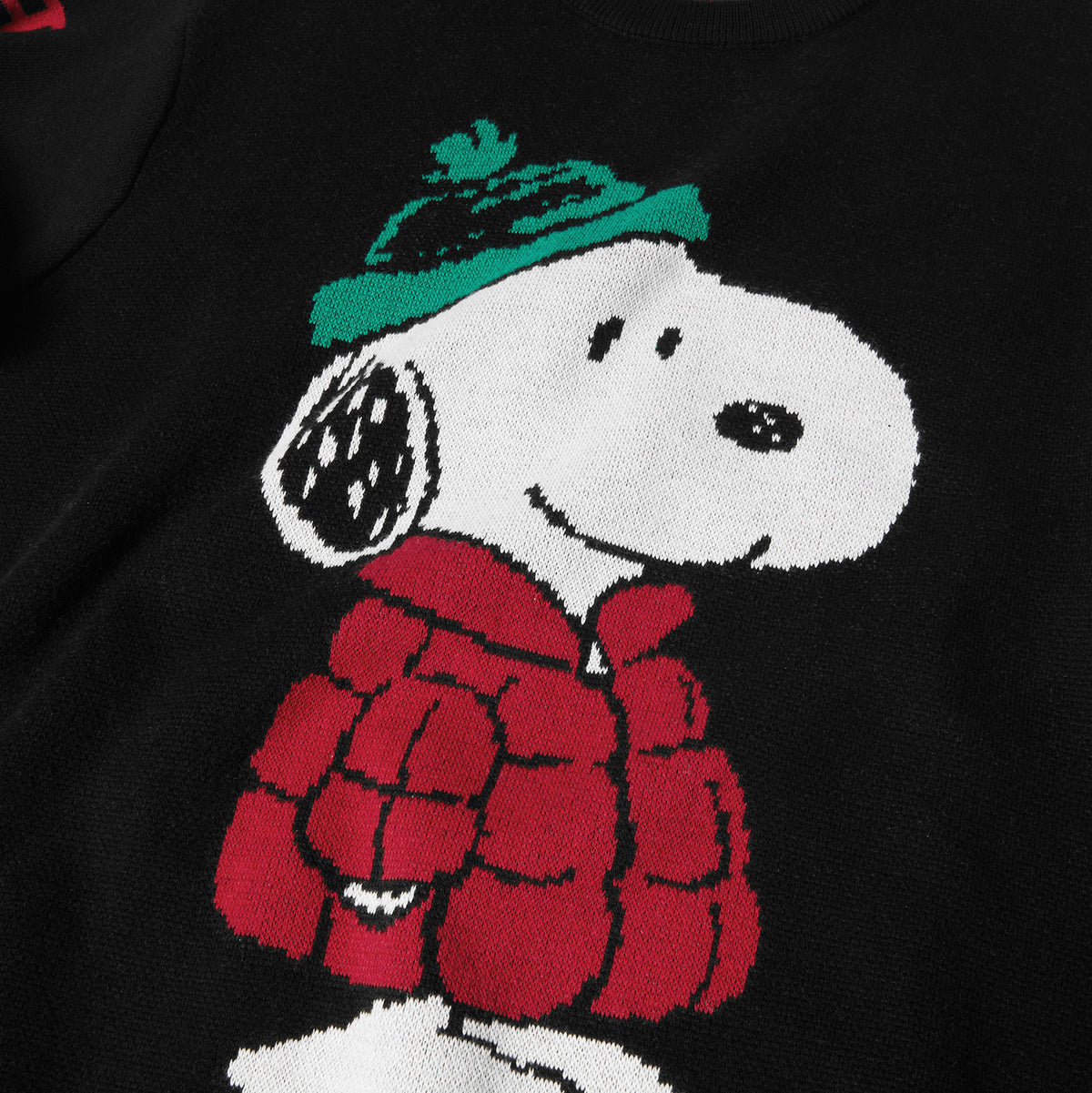 HUF (ハフ) Worldwide JP /KNITS & SWEATERS(ニット&セーター)/ SNOOPY PUFFER SWEATER商品 / BLEACH