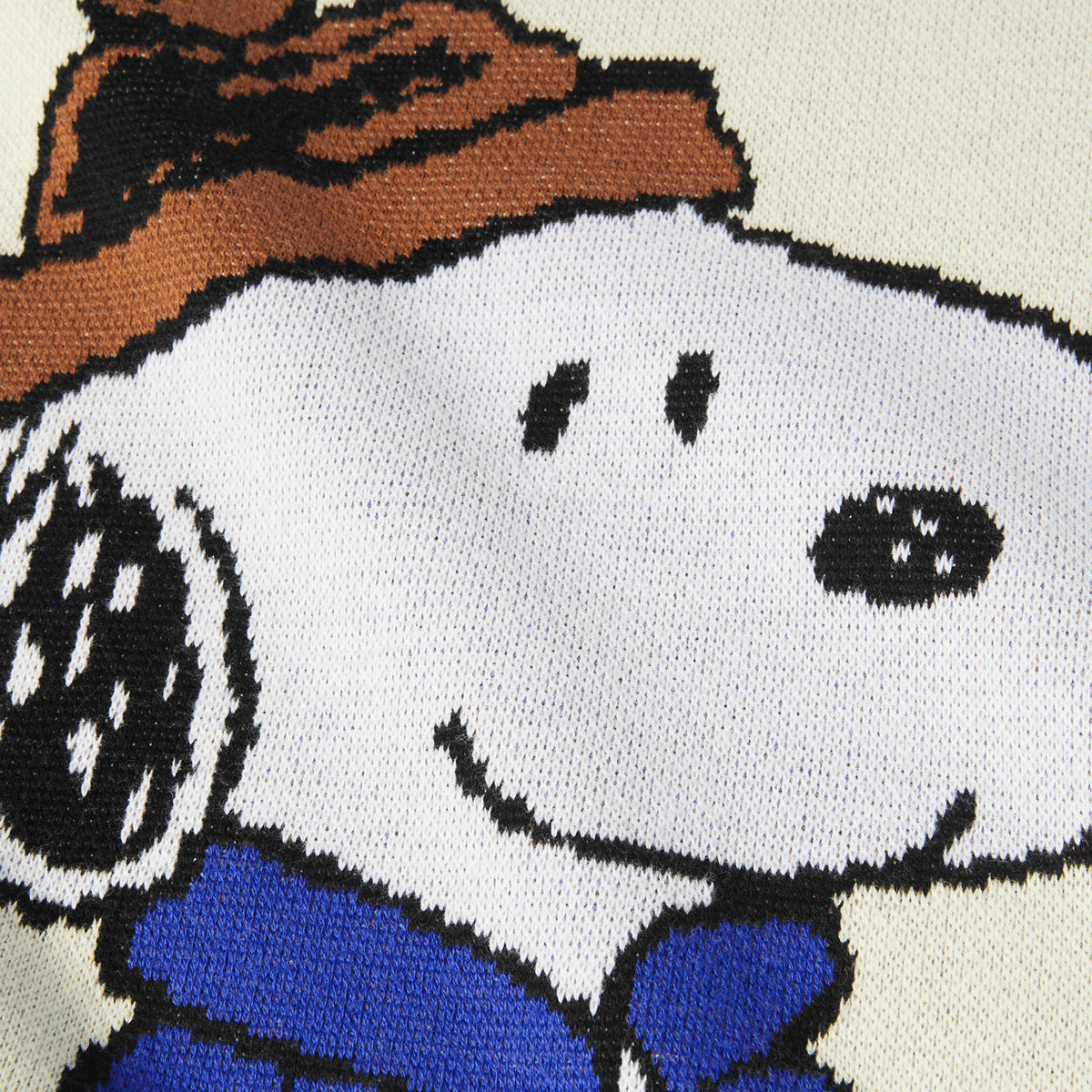 HUF (ハフ) Worldwide JP /KNITS & SWEATERS(ニット&セーター)/ SNOOPY PUFFER SWEATER商品 / BLEACH