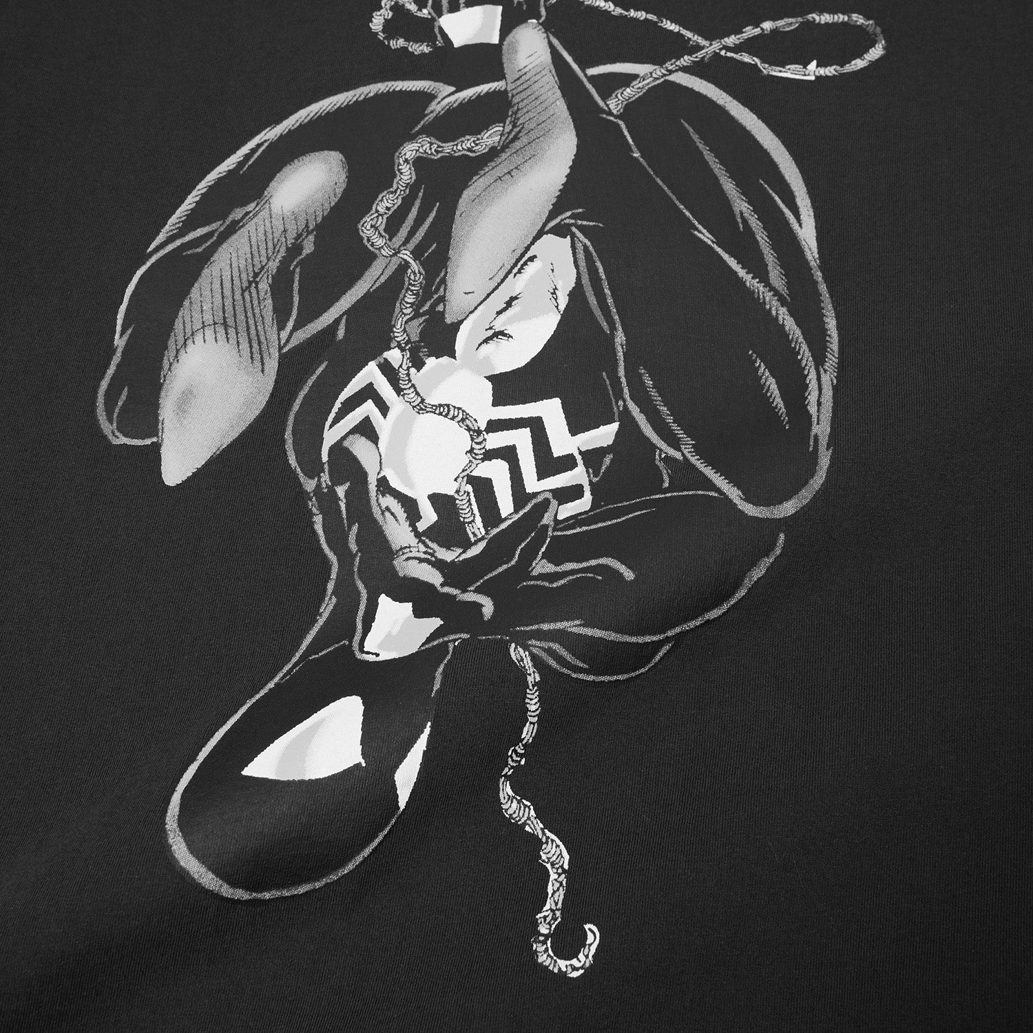 HUF (ハフ) Worldwide JP /TOPS & SHIRTS(トップス&シャツ)/ HUF X SPIDER-MAN WEB LS DOUBLE LAYER TOP商品 / BLACK