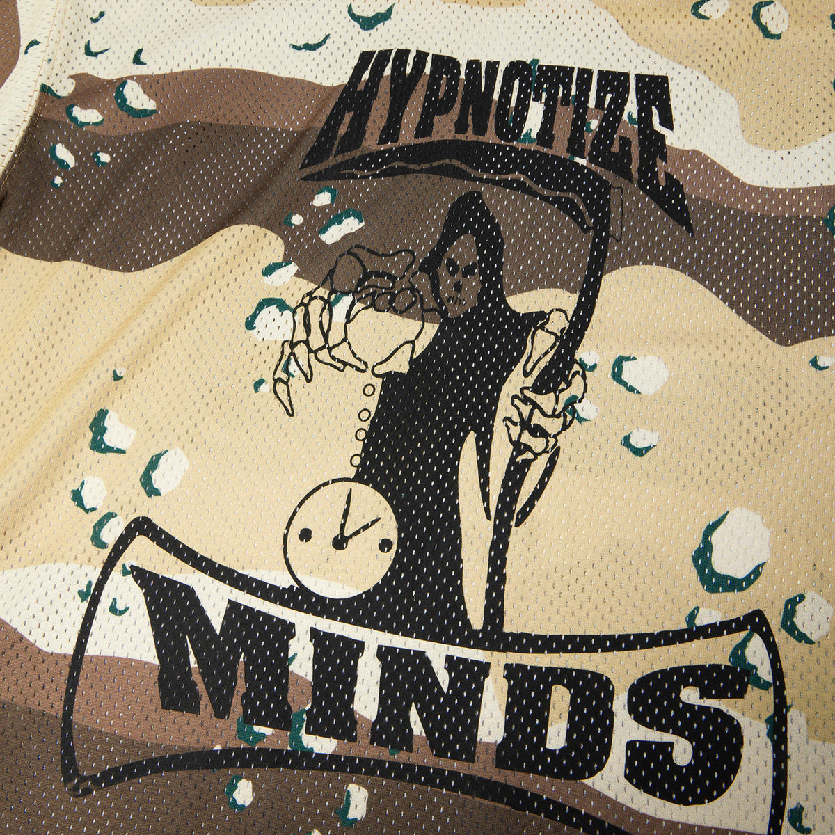 HUF (ハフ) Worldwide JP /TOPS & SHIRTS(トップス&シャツ)/ huf® X THREE 6 MAFIA FOOTBALL JERSEY商品 / CAMO