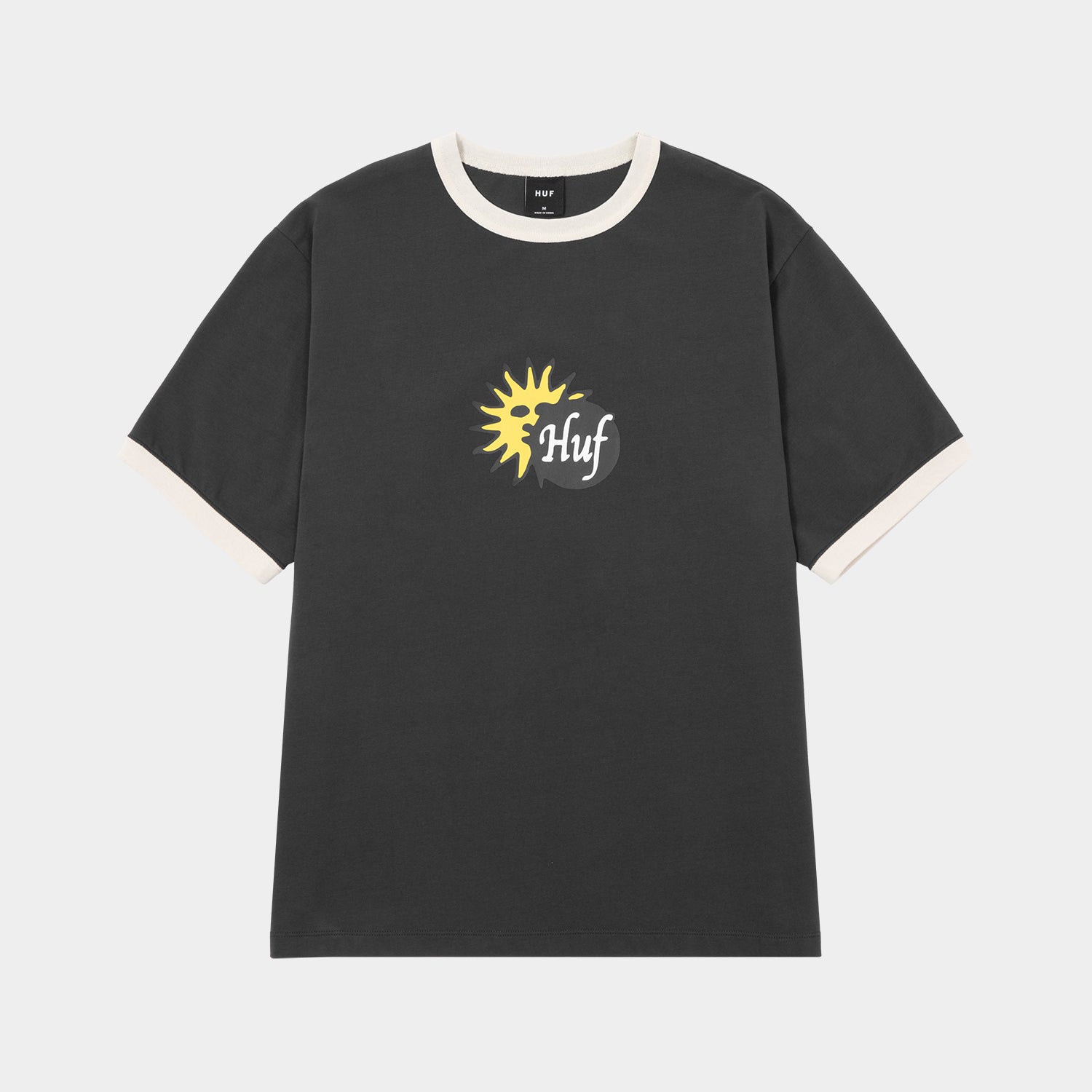 HUF (ハフ) Worldwide JP /TOPS & SHIRTS(トップス&シャツ)/ TOTAL ECLIPSE RINGER TEE商品 / NATURAL