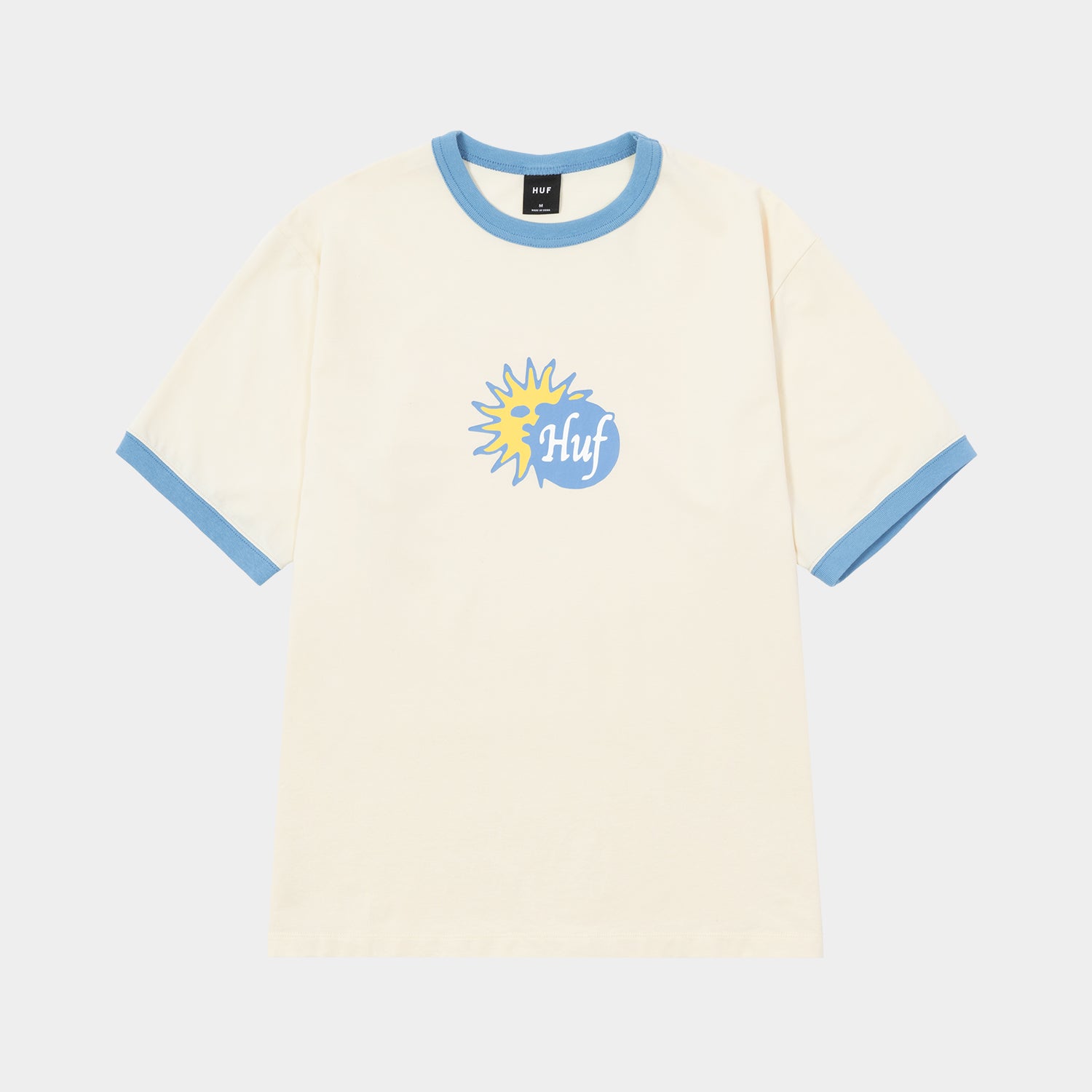 HUF (ハフ) Worldwide JP /TOPS & SHIRTS(トップス&シャツ)/ TOTAL ECLIPSE RINGER TEE商品 / NATURAL