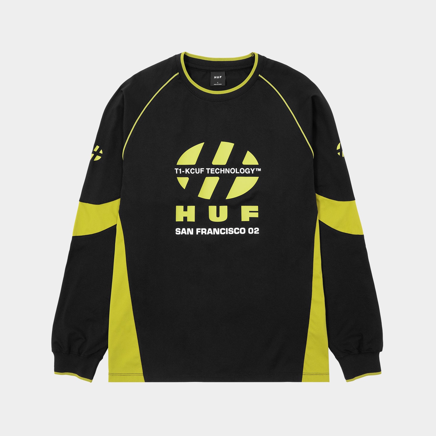 HUF (ハフ) Worldwide JP /TOPS & SHIRTS(トップス&シャツ)/ FILLMORE LS CREW商品 / BLACK