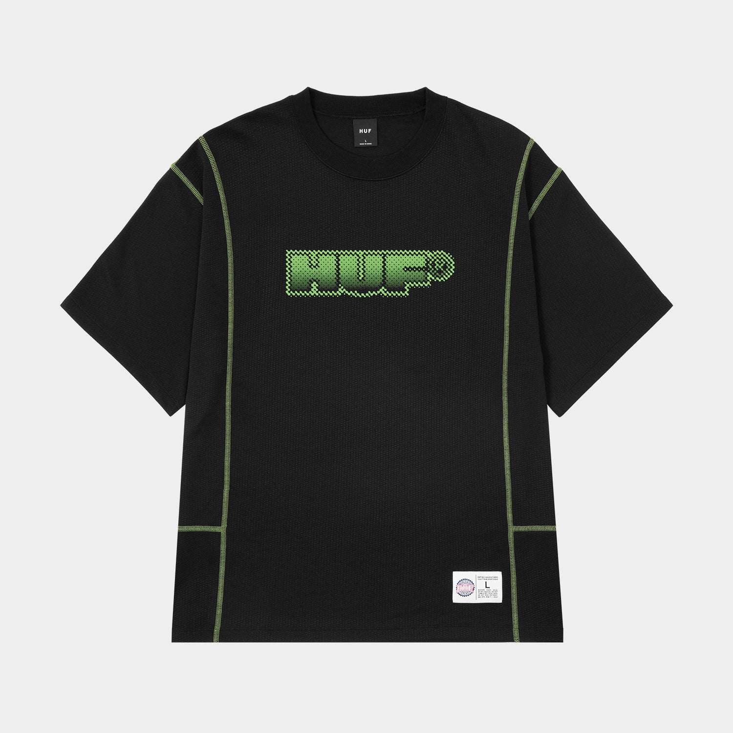 HUF (ハフ) Worldwide JP /TOPS & SHIRTS(トップス&シャツ)/ HUF TONE JERSEY TOP商品 / BLACK