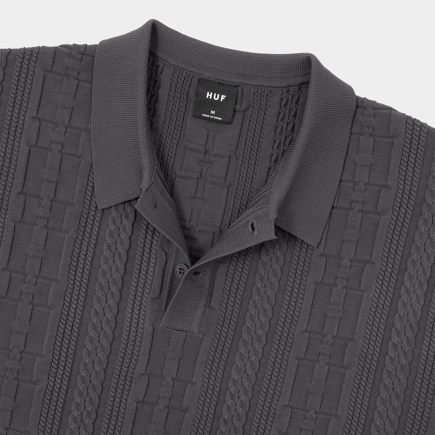 HUF (ハフ) Worldwide JP /KNITS & SWEATERS(ニット&セーター)/ HUF POLO TOP商品 / PACIFIC BLUE