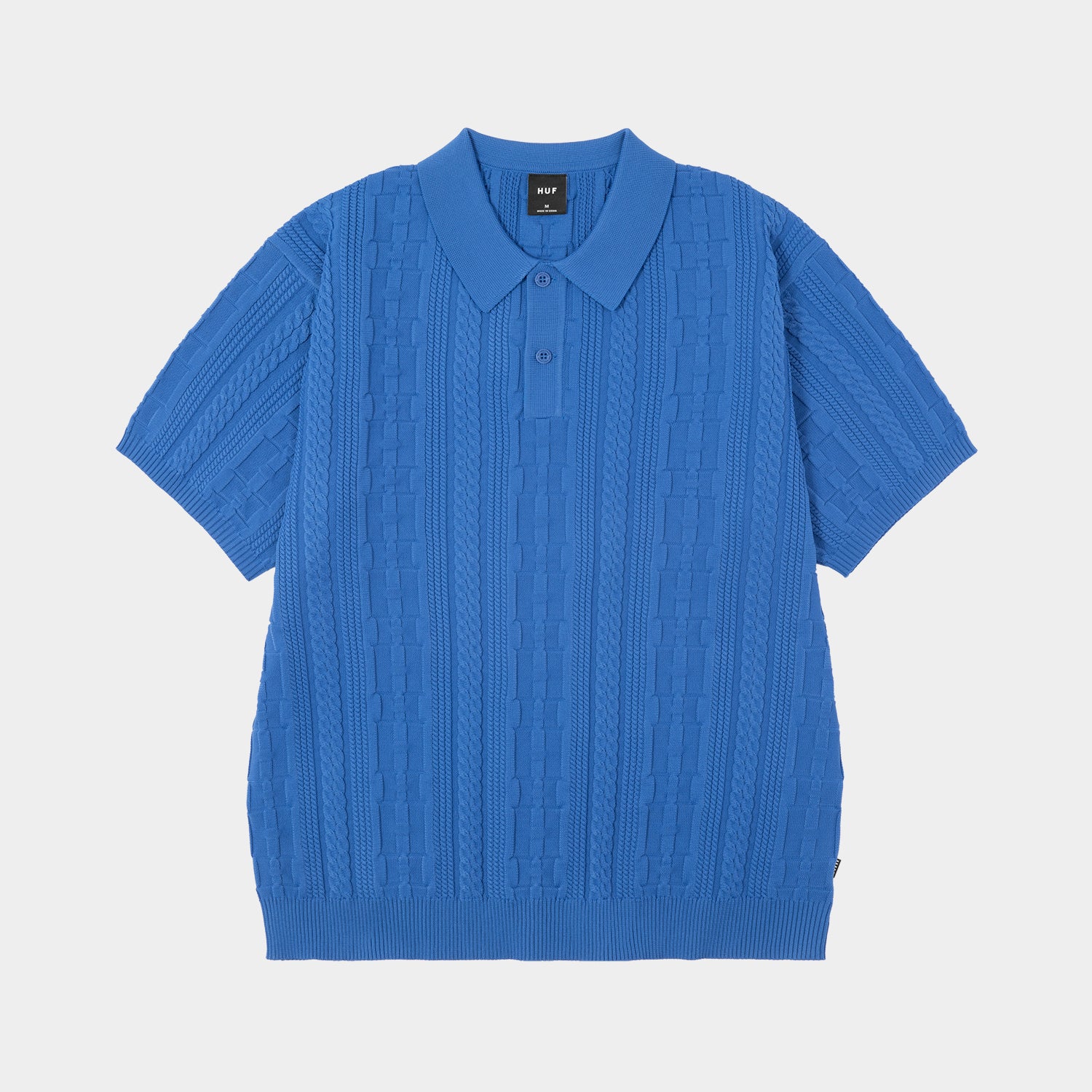 HUF (ハフ) Worldwide JP /KNITS & SWEATERS(ニット&セーター)/ HUF POLO TOP商品 / PACIFIC BLUE