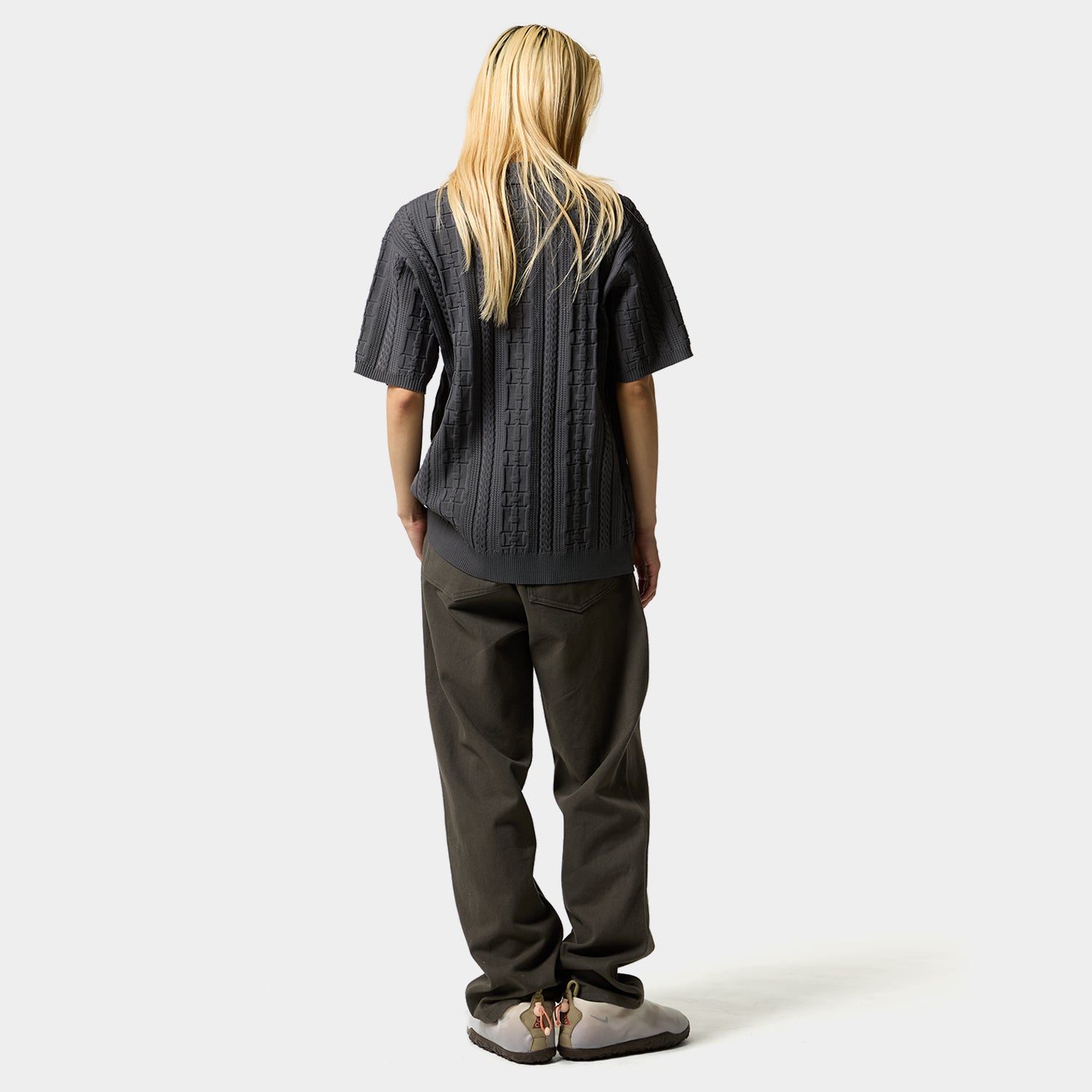 HUF (ハフ) Worldwide JP /KNITS & SWEATERS(ニット&セーター)/ HUF POLO TOP商品 / PACIFIC BLUE