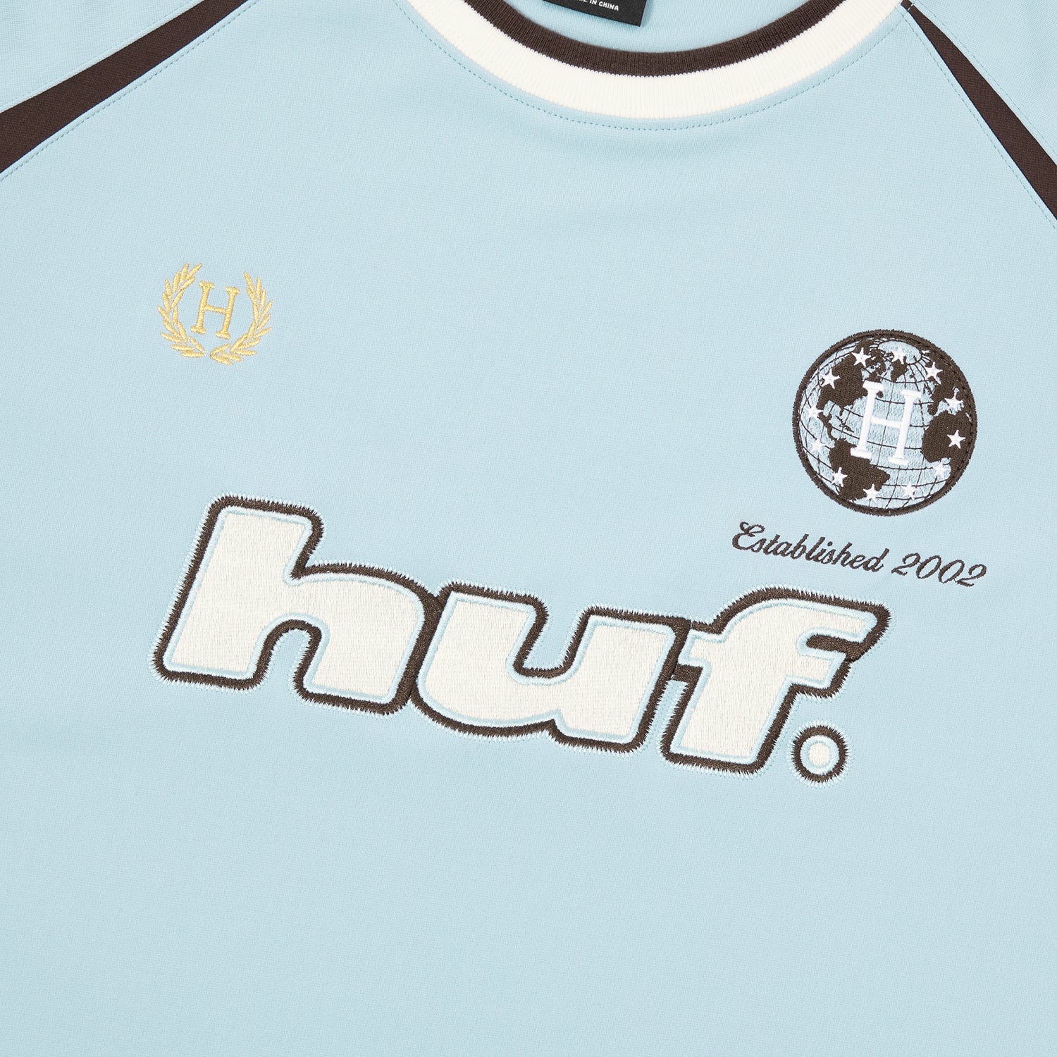 HUF (ハフ) Worldwide JP /TOPS & SHIRTS(トップス&シャツ)/ LUX JERSEY LS CREW商品 / AQUA