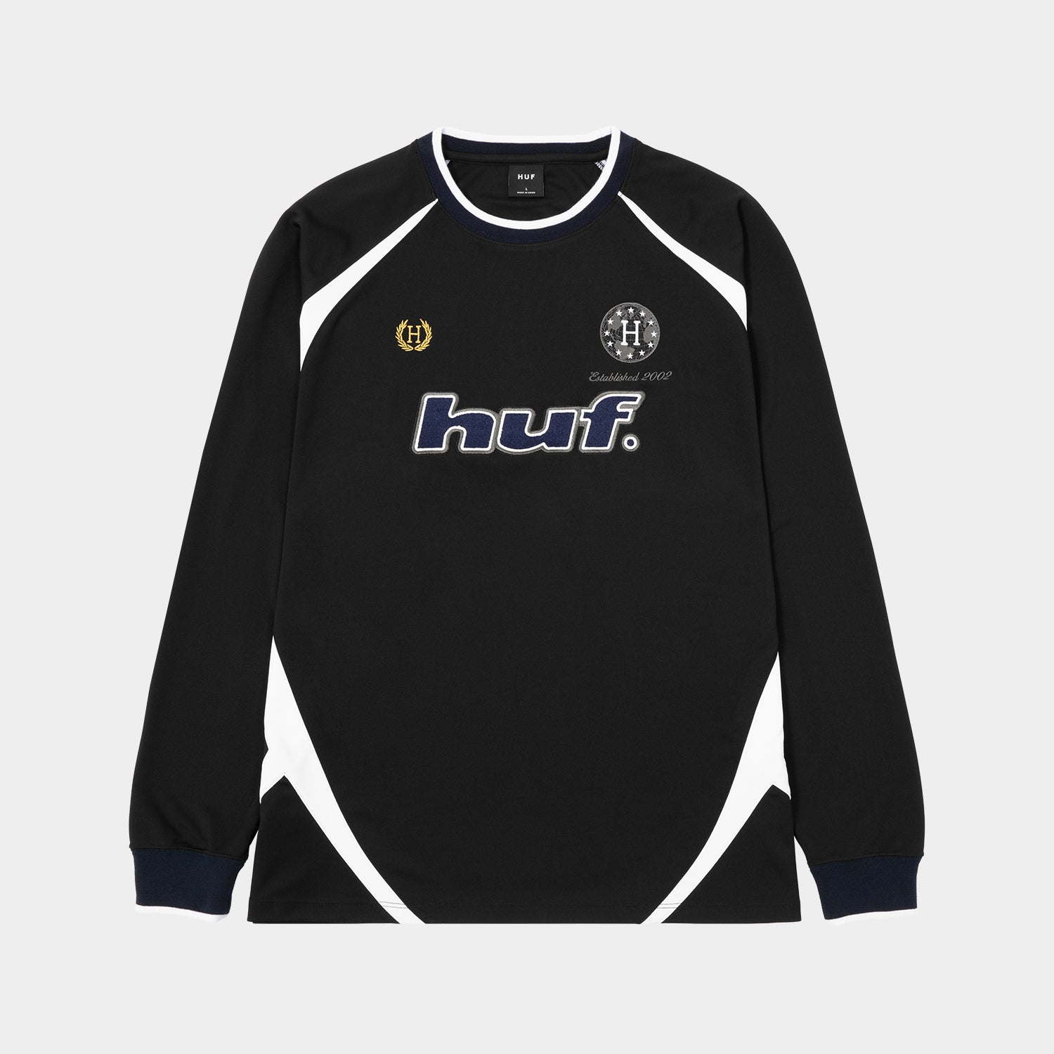 HUF (ハフ) Worldwide JP /TOPS & SHIRTS(トップス&シャツ)/ LUX JERSEY LS CREW商品 / AQUA