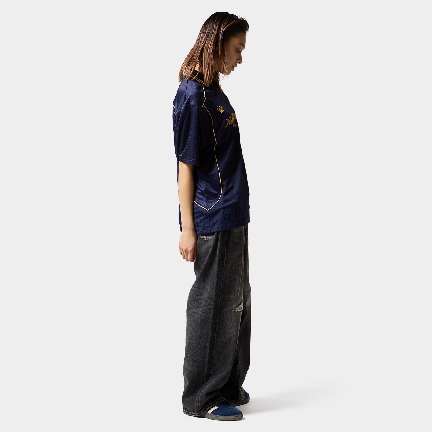 HUF (ハフ) Worldwide JP /TOPS & SHIRTS(トップス&シャツ)/ ANTHEM JERSEY商品 / BLACK