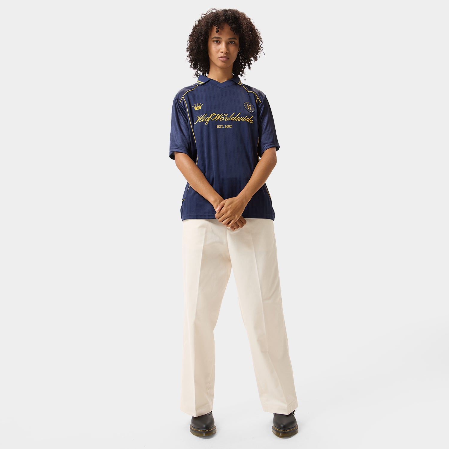 HUF (ハフ) Worldwide JP /TOPS & SHIRTS(トップス&シャツ)/ ANTHEM JERSEY商品 / NAVY