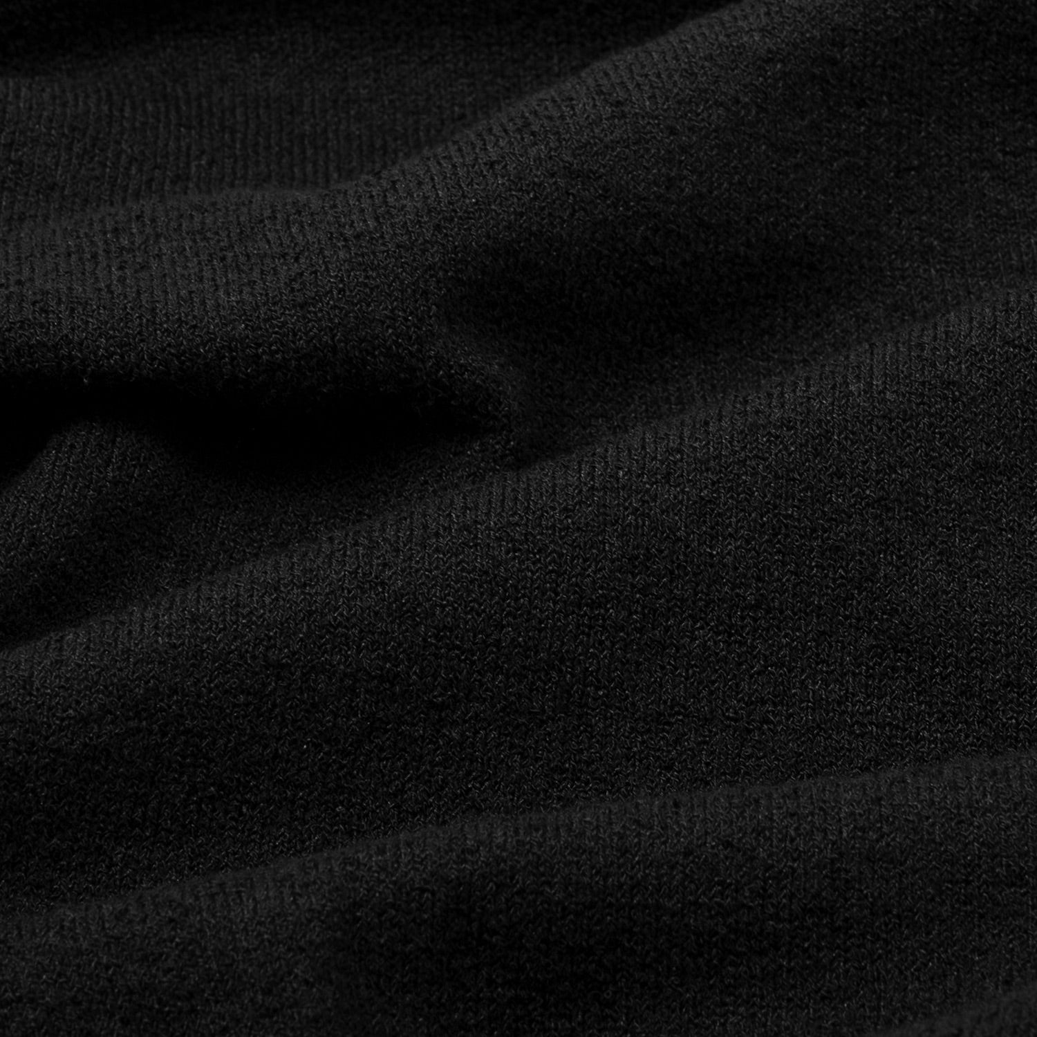 HUF (ハフ) Worldwide JP /TOPS & SHIRTS(トップス&シャツ)/ SERIF H KNIT POLO TOP商品 / BLACK