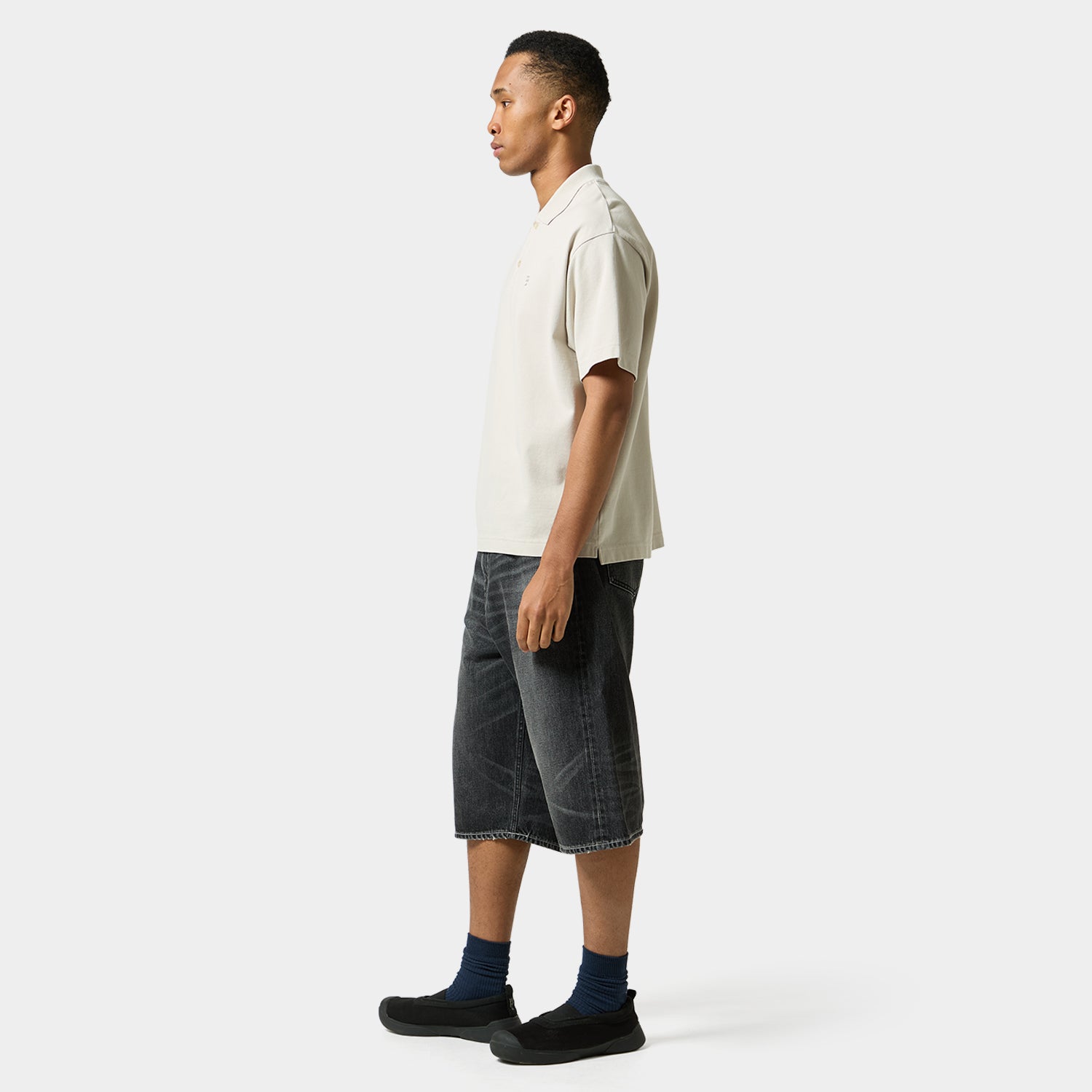 HUF (ハフ) Worldwide JP /TOPS & SHIRTS(トップス&シャツ)/ MEGABLAST POLO TOP商品 / BLACK