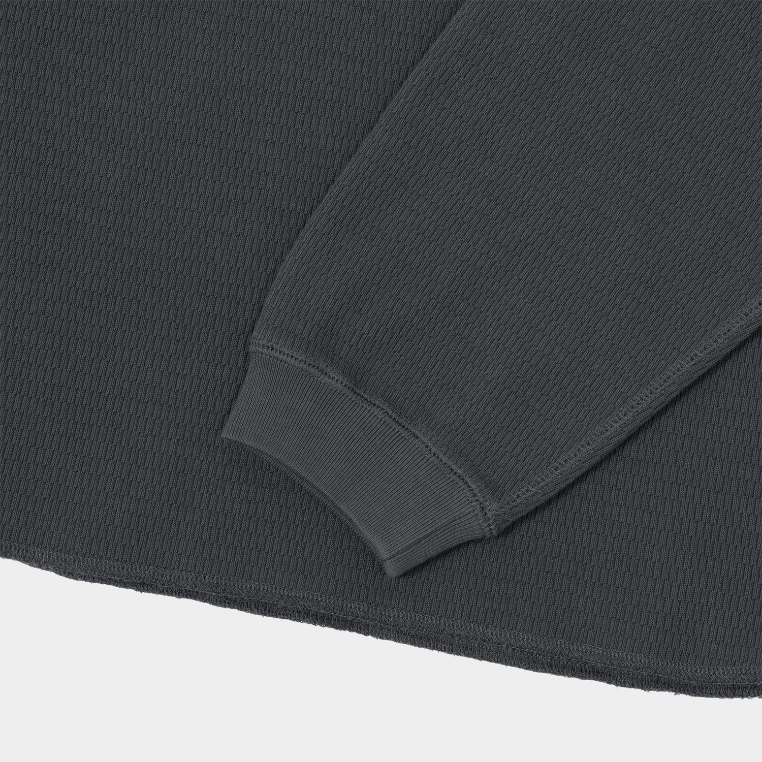 HUF (ハフ) Worldwide JP /TOPS & SHIRTS(トップス&シャツ)/ 89 OVAL HENRY THERMAL商品 / CHARCOAL