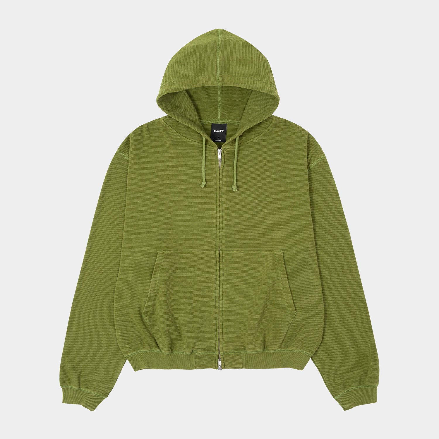 HUF (ハフ) Worldwide JP /HOODIES(パーカー)/ CROP THERMAL FULL ZIP HOODIE商品 / RED