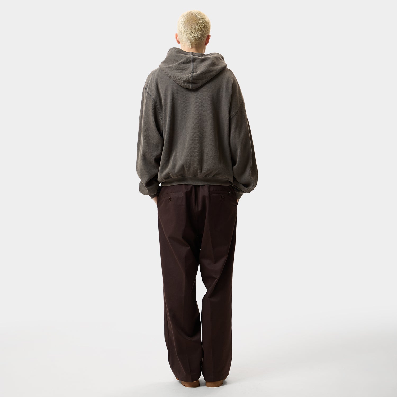 HUF (ハフ) Worldwide JP /HOODIES(パーカー)/ CROP THERMAL FULL ZIP HOODIE商品 / RED