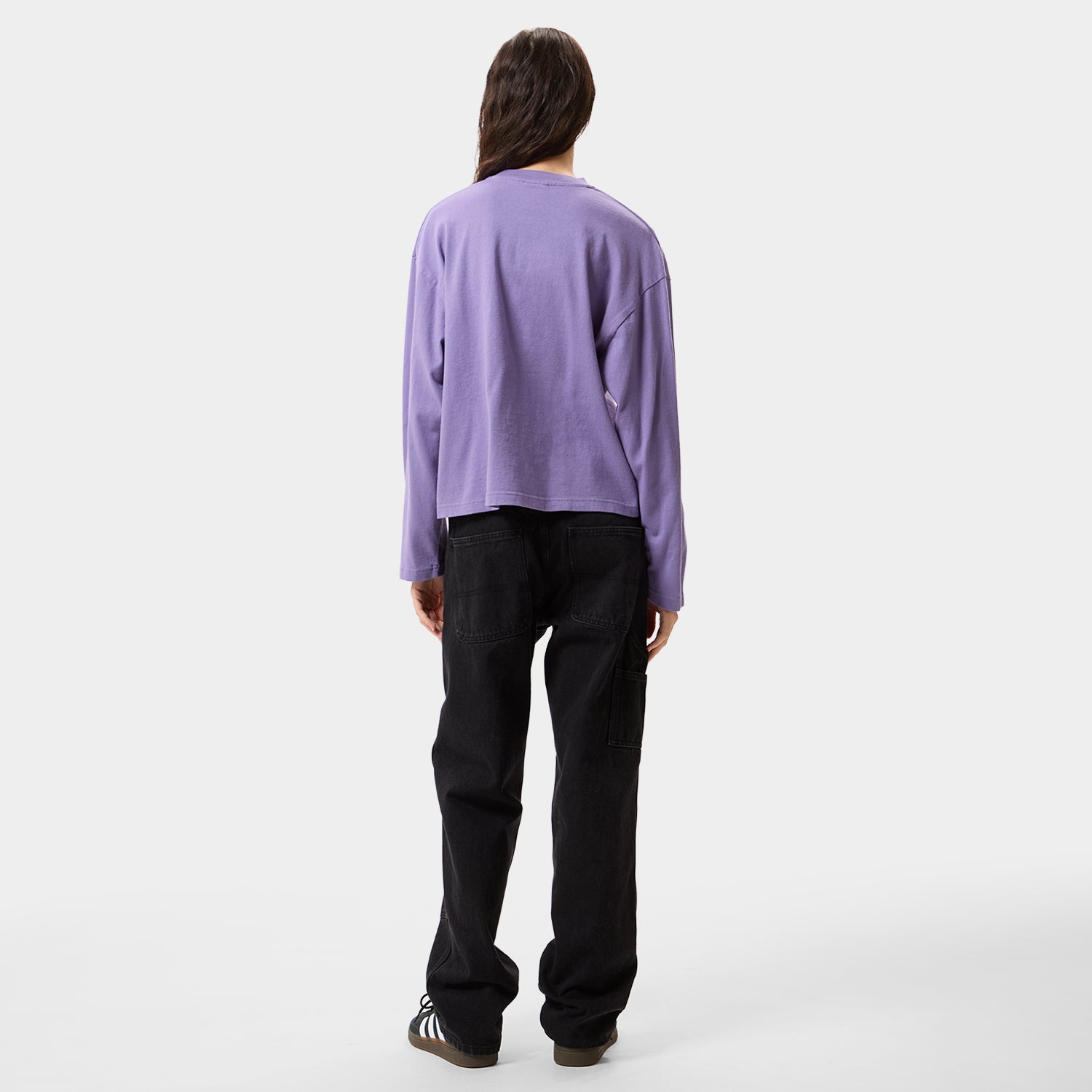 HUF (ハフ) Worldwide JP /TOPS & SHIRTS(トップス&シャツ)/ OLYMPIA LS CREW商品 / PURPLE