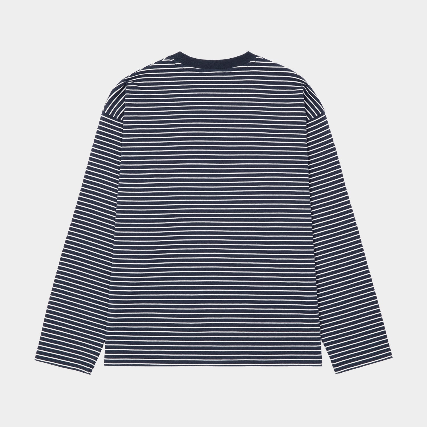 HUF (ハフ) Worldwide JP /TOPS & SHIRTS(トップス&シャツ)/ AIR FLOW LS BORDER CREW商品 / NAVY