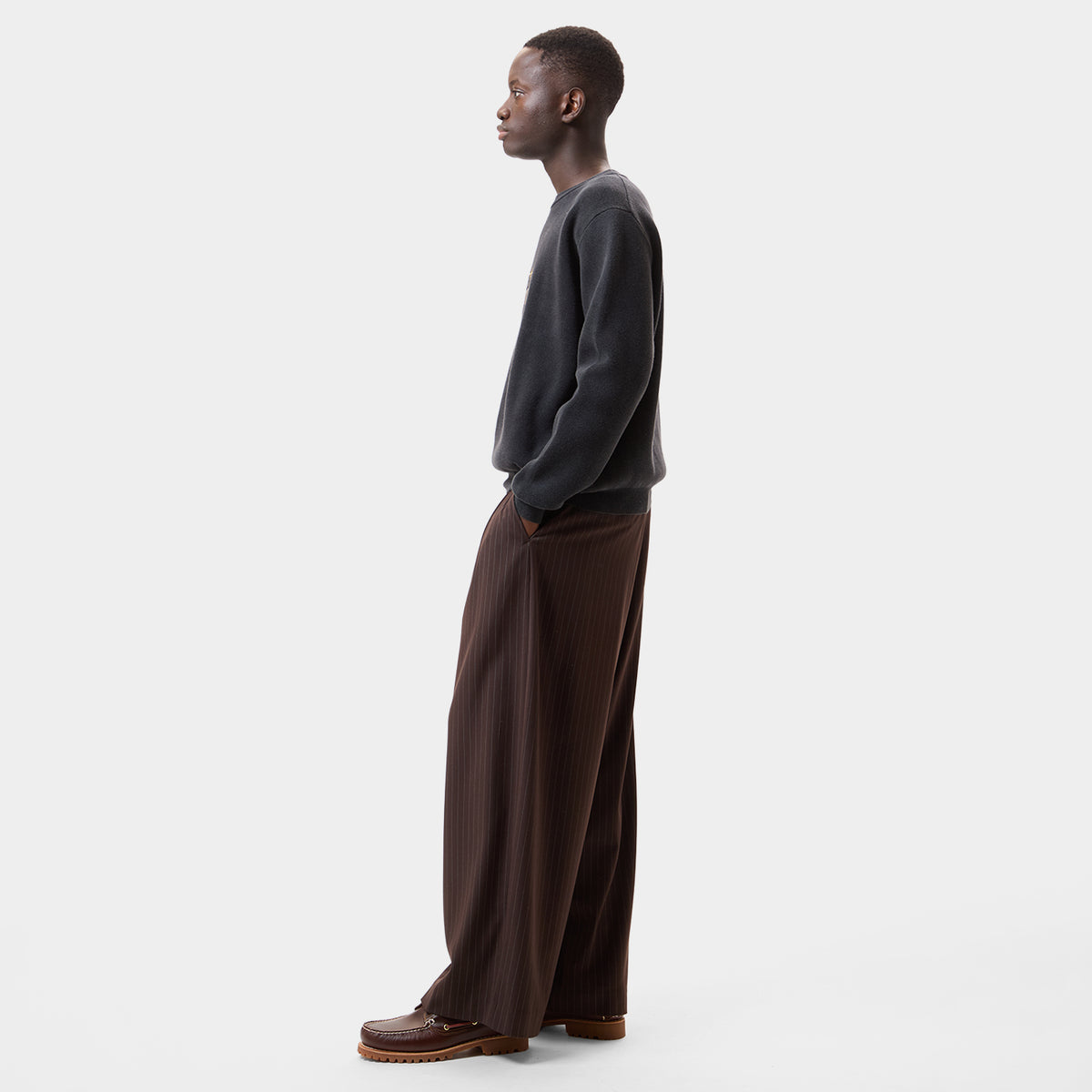 HUF (ハフ) Worldwide JP /KNITS & SWEATERS(ニット&セーター)/ ORION CONTRAST SWEATER商品 / BLACK