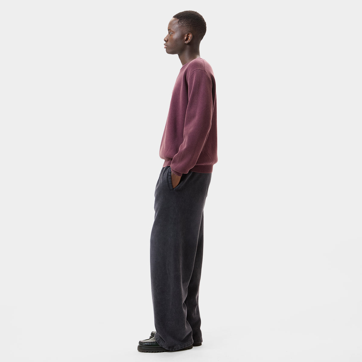 HUF (ハフ) Worldwide JP /KNITS & SWEATERS(ニット&セーター)/ ORION CONTRAST SWEATER商品 / BLACK