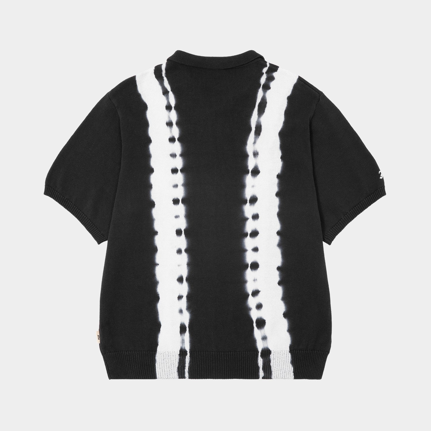 HUF (ハフ) Worldwide JP /KNITS & SWEATERS(ニット&セーター)/ HUF GARDEN CENTER BLEACH DYED KNIT POLO商品 /