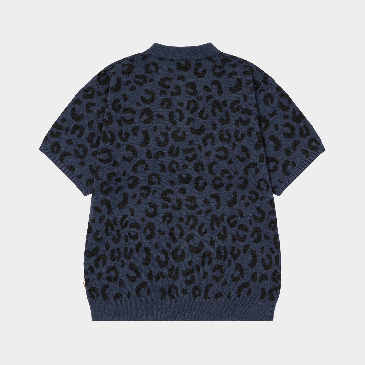 HUF (ハフ) Worldwide JP /TOPS & SHIRTS(トップス&シャツ)/ huf CO-OP CHUNKY CHEETAH KNIT POLO商品 / NAVY