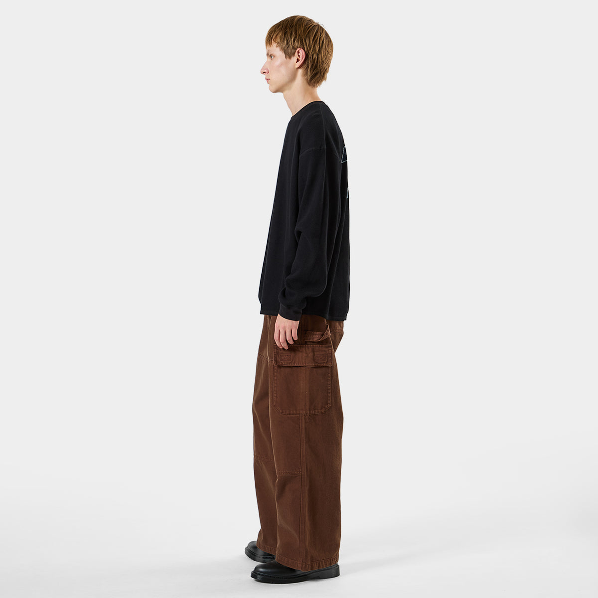 HUF (ハフ) Worldwide JP /TOPS & SHIRTS(トップス&シャツ)/ huf® x Dickies® LOGO THERMAL商品 / WHITE